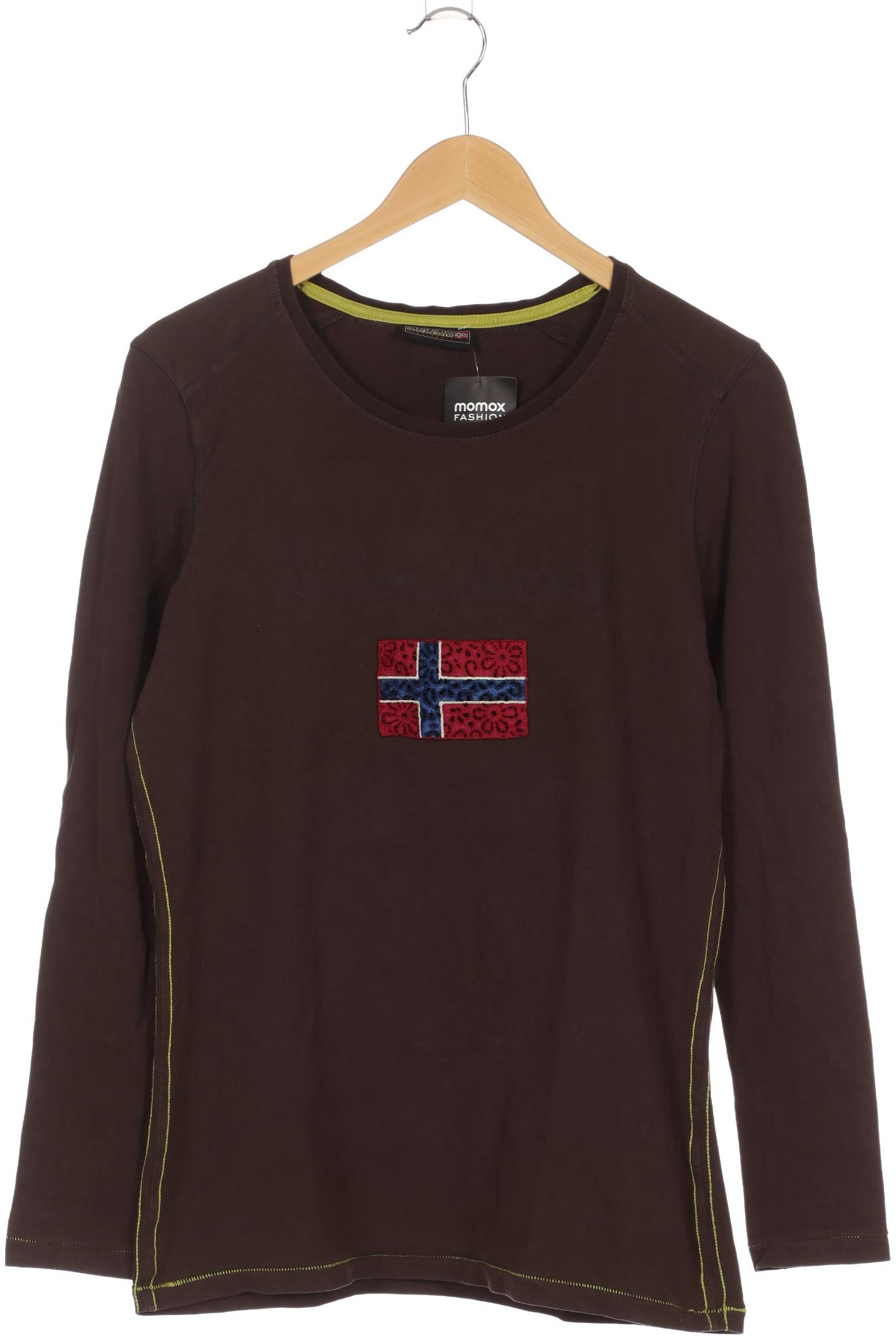 

Napapijri Damen Langarmshirt, braun, Gr. 44