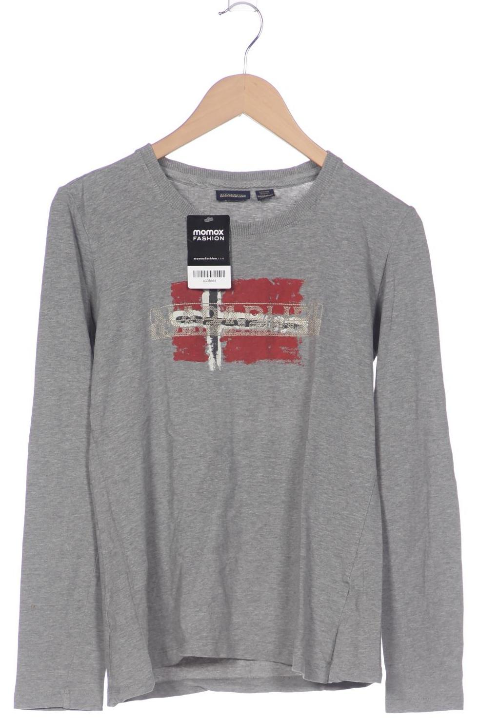 

Napapijri Damen Langarmshirt, grau, Gr. 42