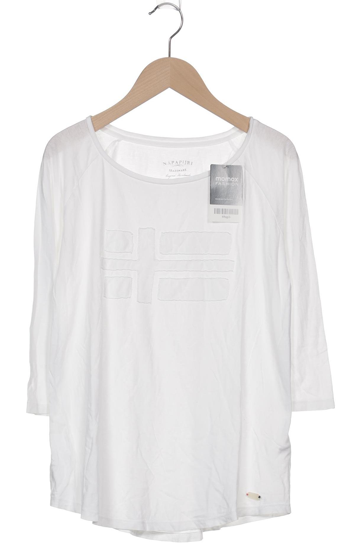 

Napapijri Damen Langarmshirt, weiß, Gr. 34
