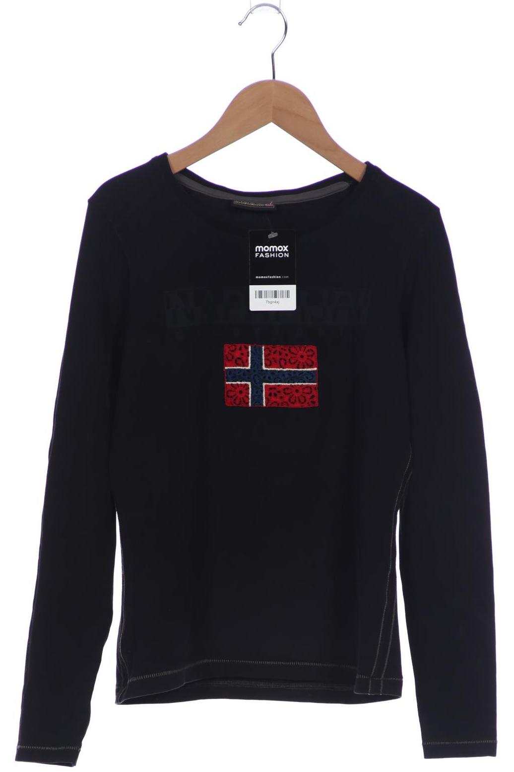 

Napapijri Damen Langarmshirt, schwarz, Gr. 36