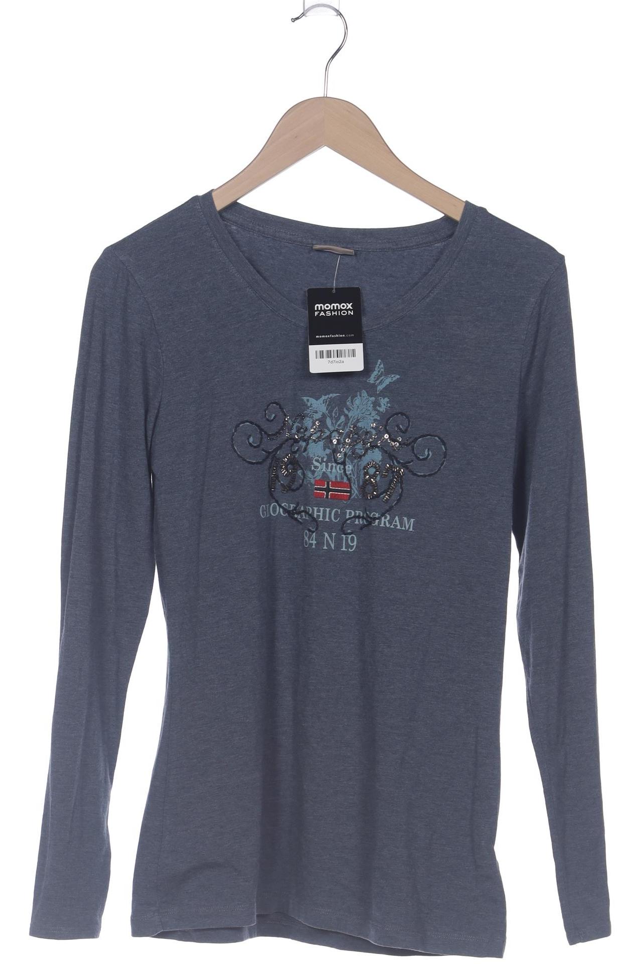 

Napapijri Damen Langarmshirt, blau, Gr. 42