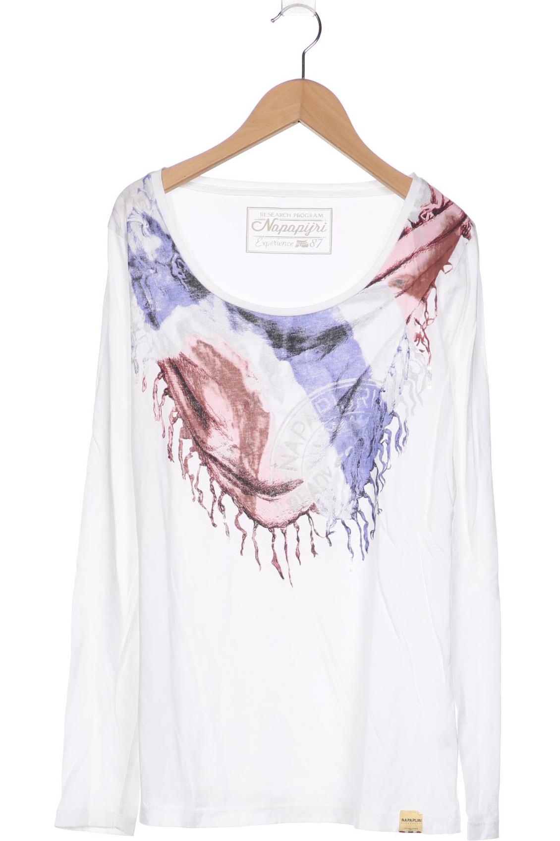 

Napapijri Damen Langarmshirt, weiß