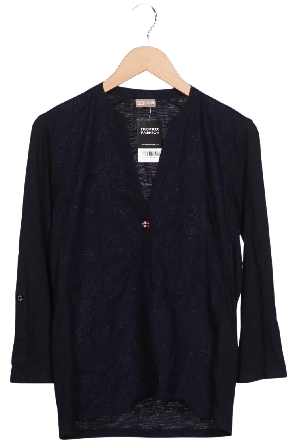 

Napapijri Damen Langarmshirt, marineblau, Gr. 36