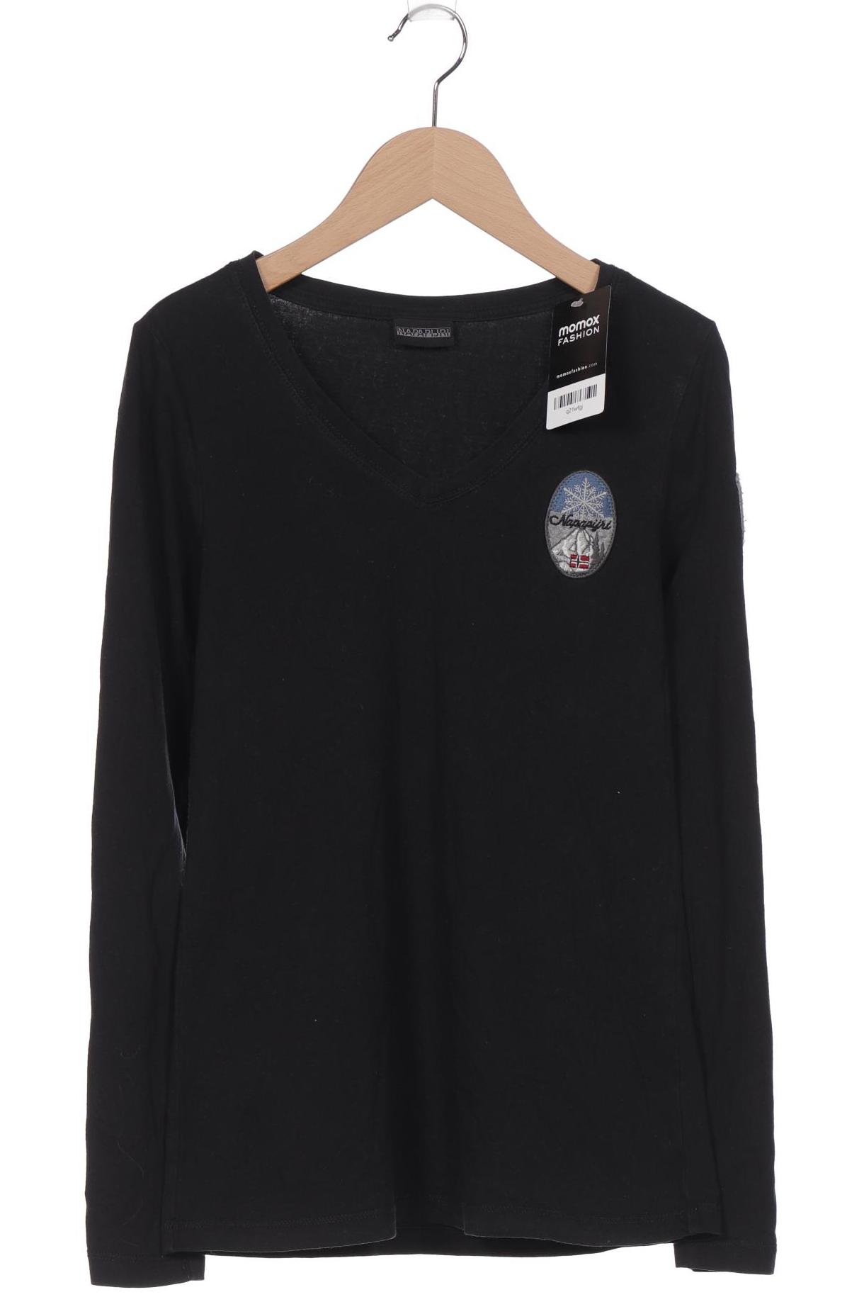 

Napapijri Damen Langarmshirt, schwarz, Gr. 34