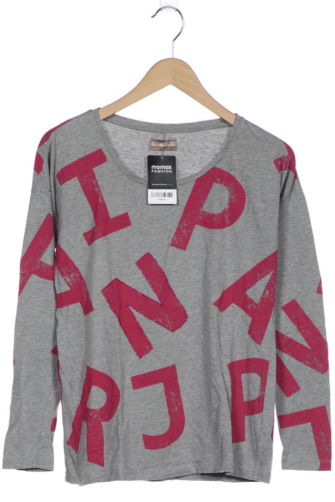 

Napapijri Damen Langarmshirt, grau, Gr. 36