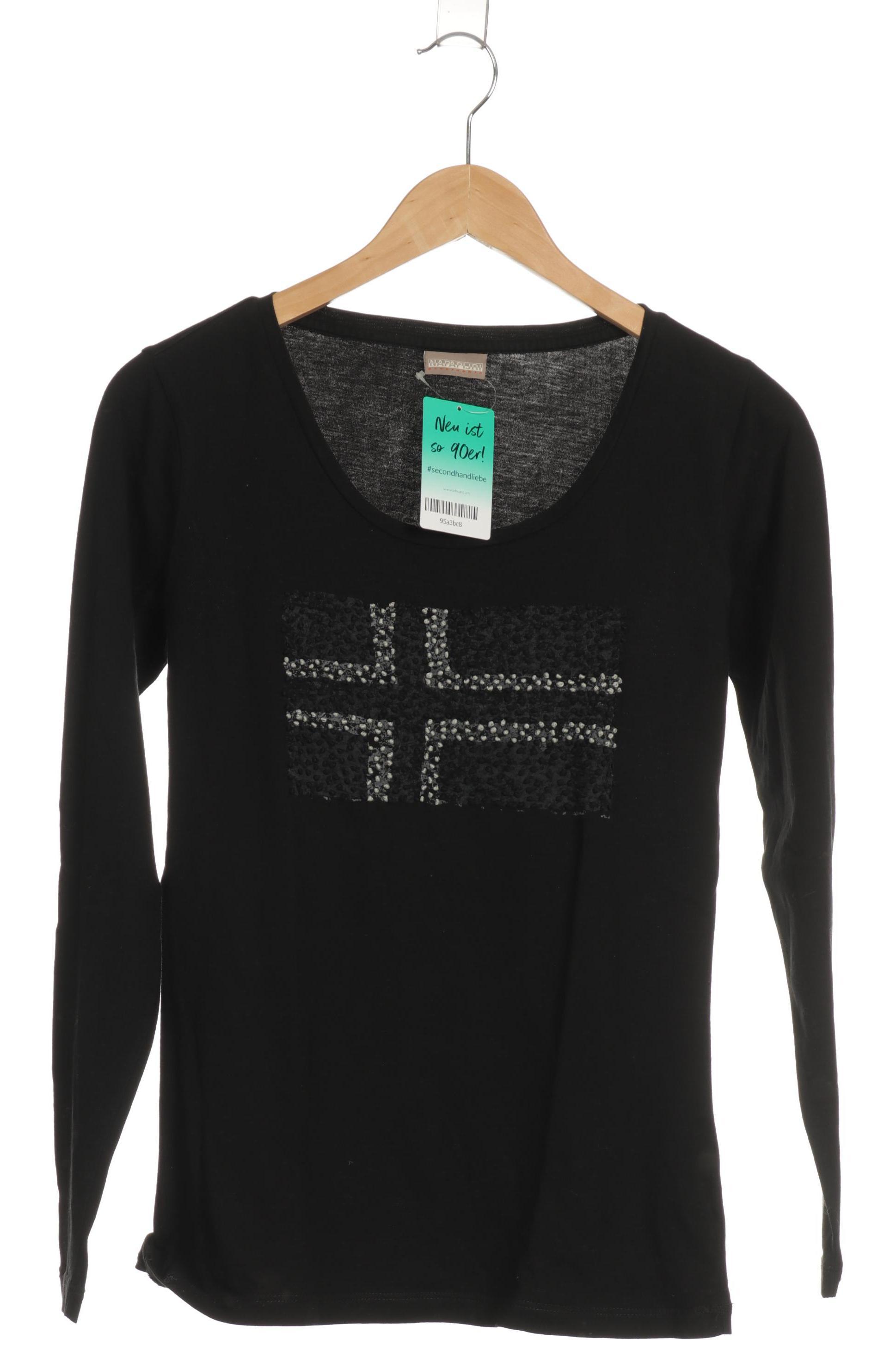 

Napapijri Damen Langarmshirt, schwarz, Gr.