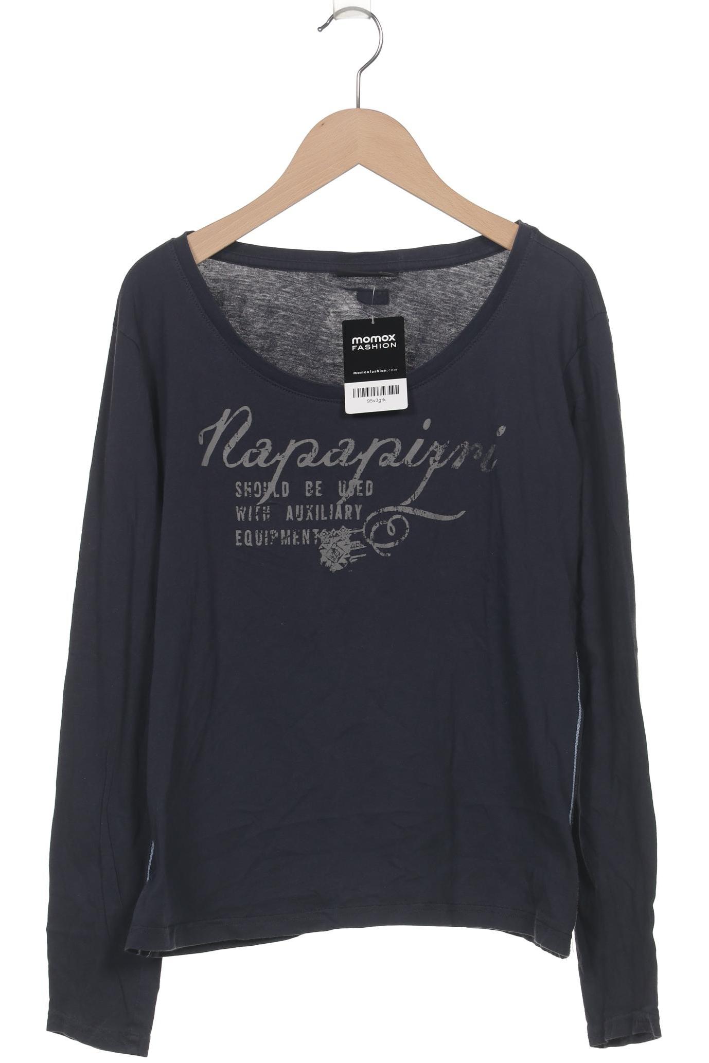 

Napapijri Damen Langarmshirt, marineblau, Gr. 38