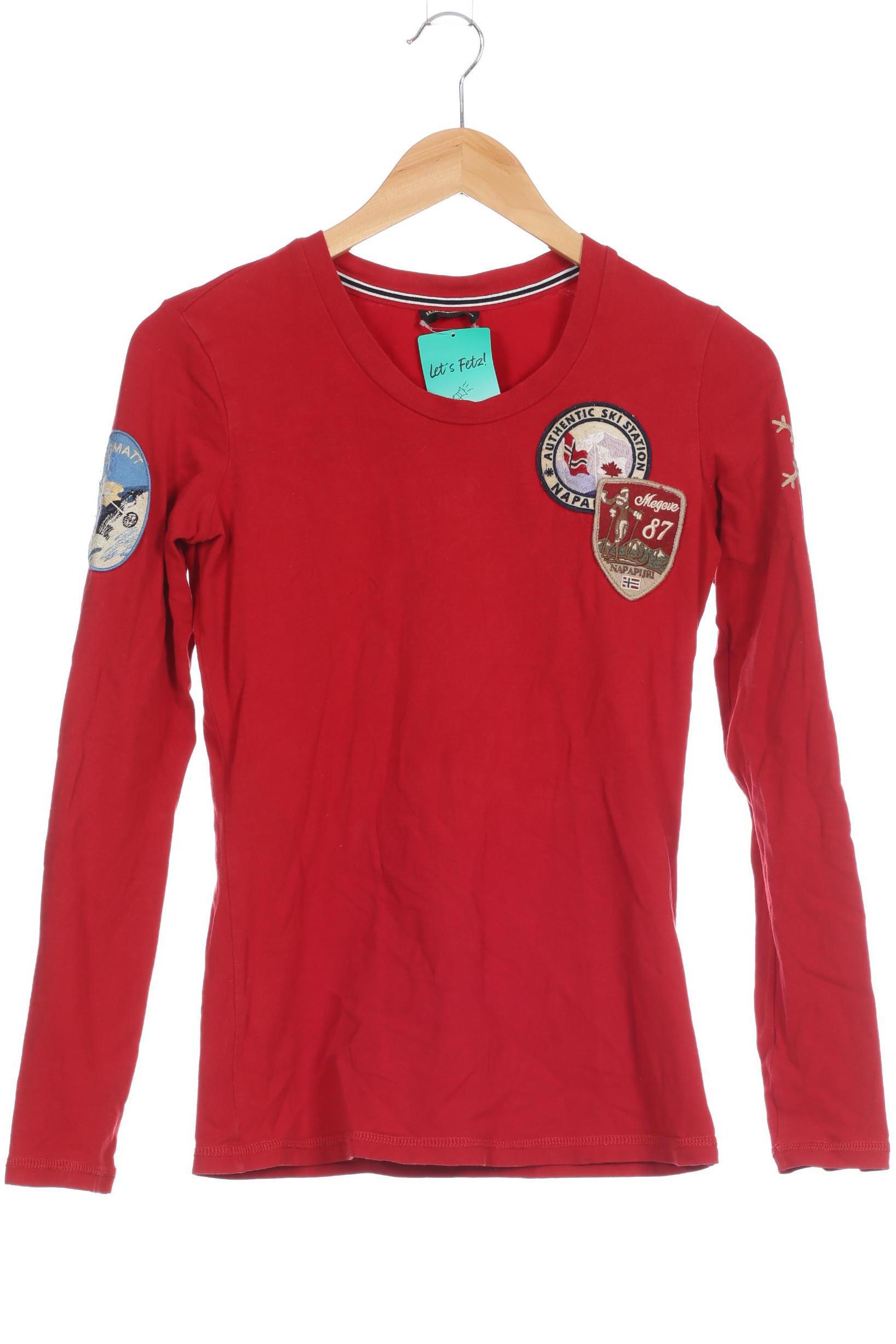 

Napapijri Damen Langarmshirt, rot, Gr.