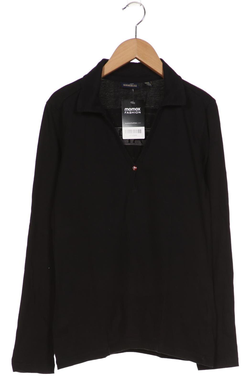 

Napapijri Damen Langarmshirt, schwarz