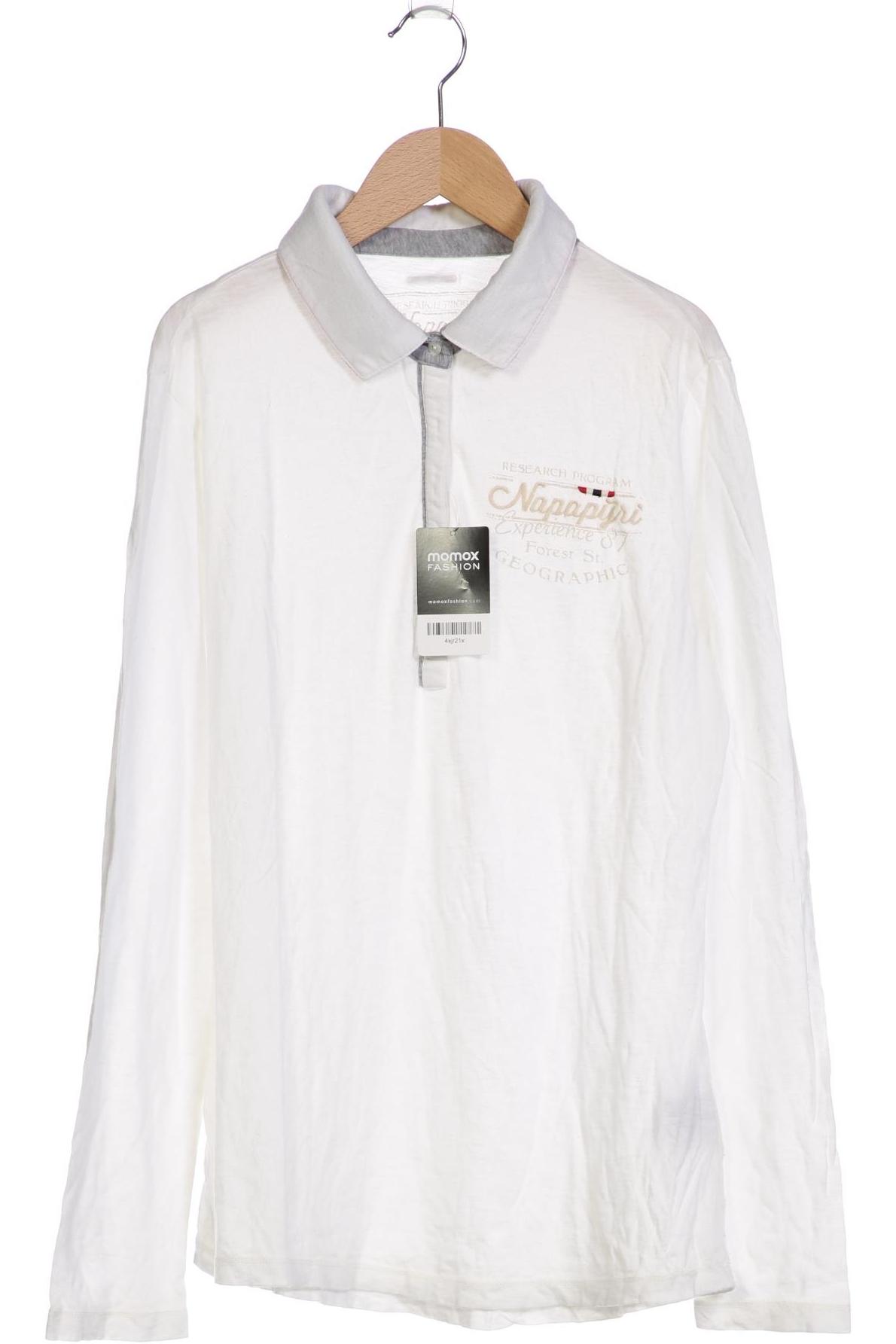 

Napapijri Damen Langarmshirt, weiß, Gr. 46