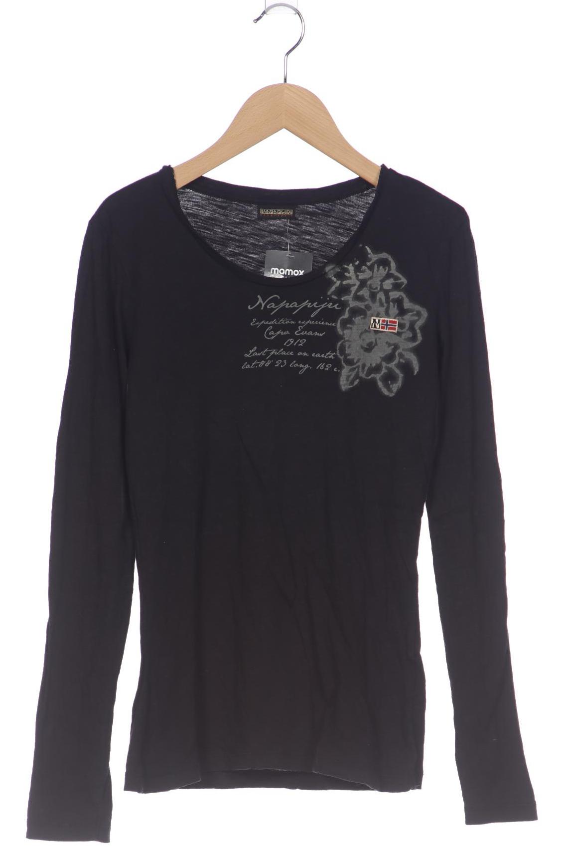 

Napapijri Damen Langarmshirt, schwarz, Gr. 36
