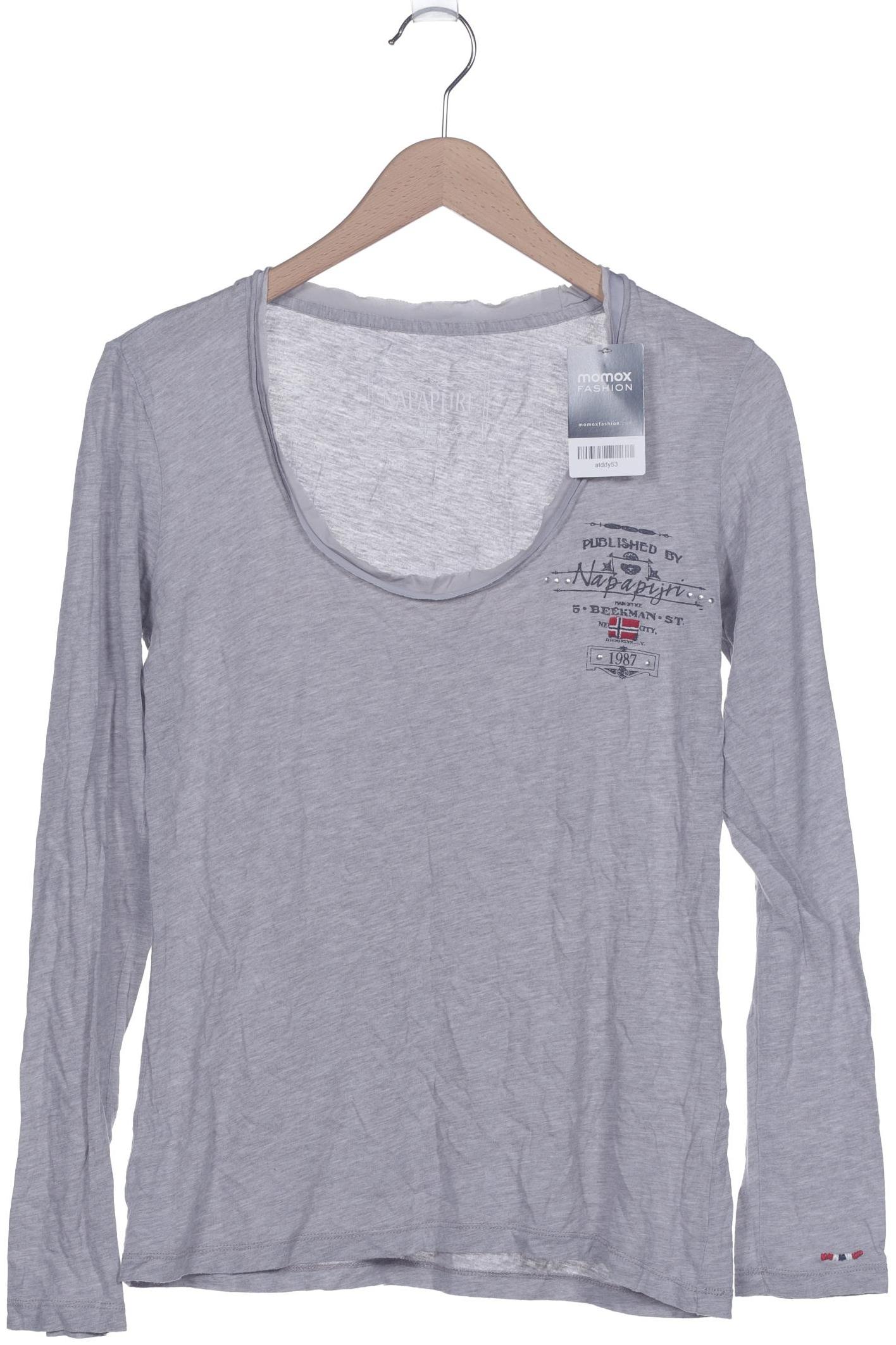 

Napapijri Damen Langarmshirt, grau