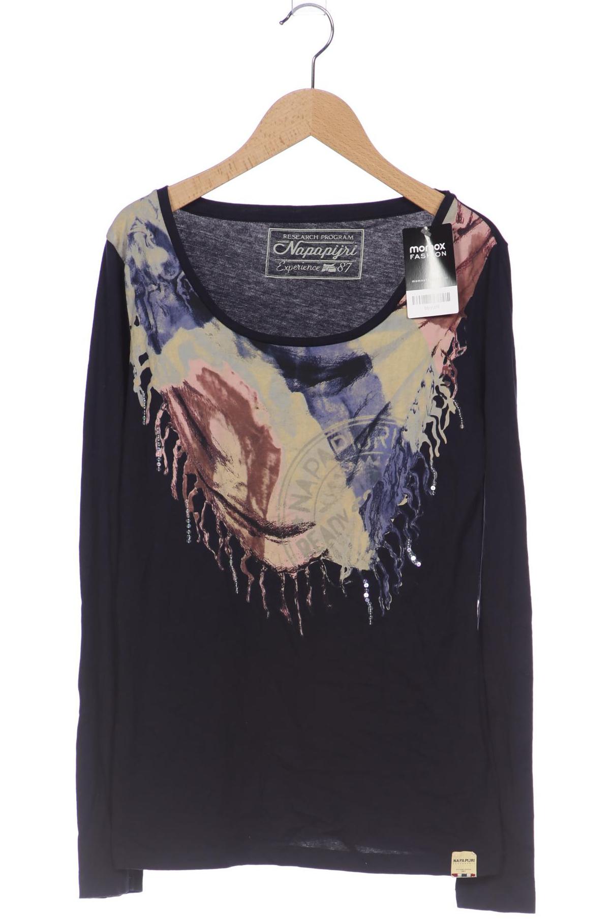 

Napapijri Damen Langarmshirt, marineblau, Gr. 36