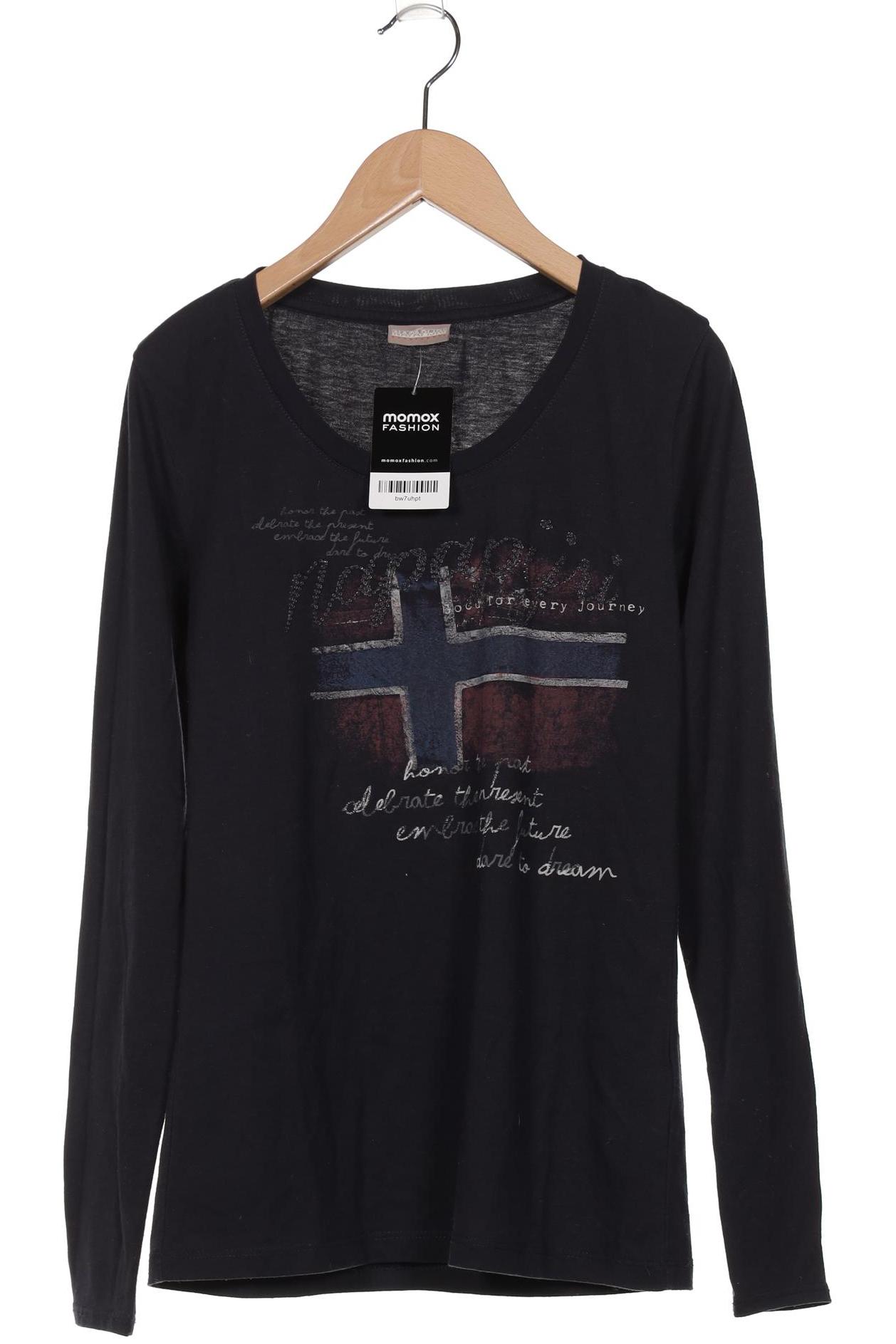 

Napapijri Damen Langarmshirt, marineblau, Gr. 36