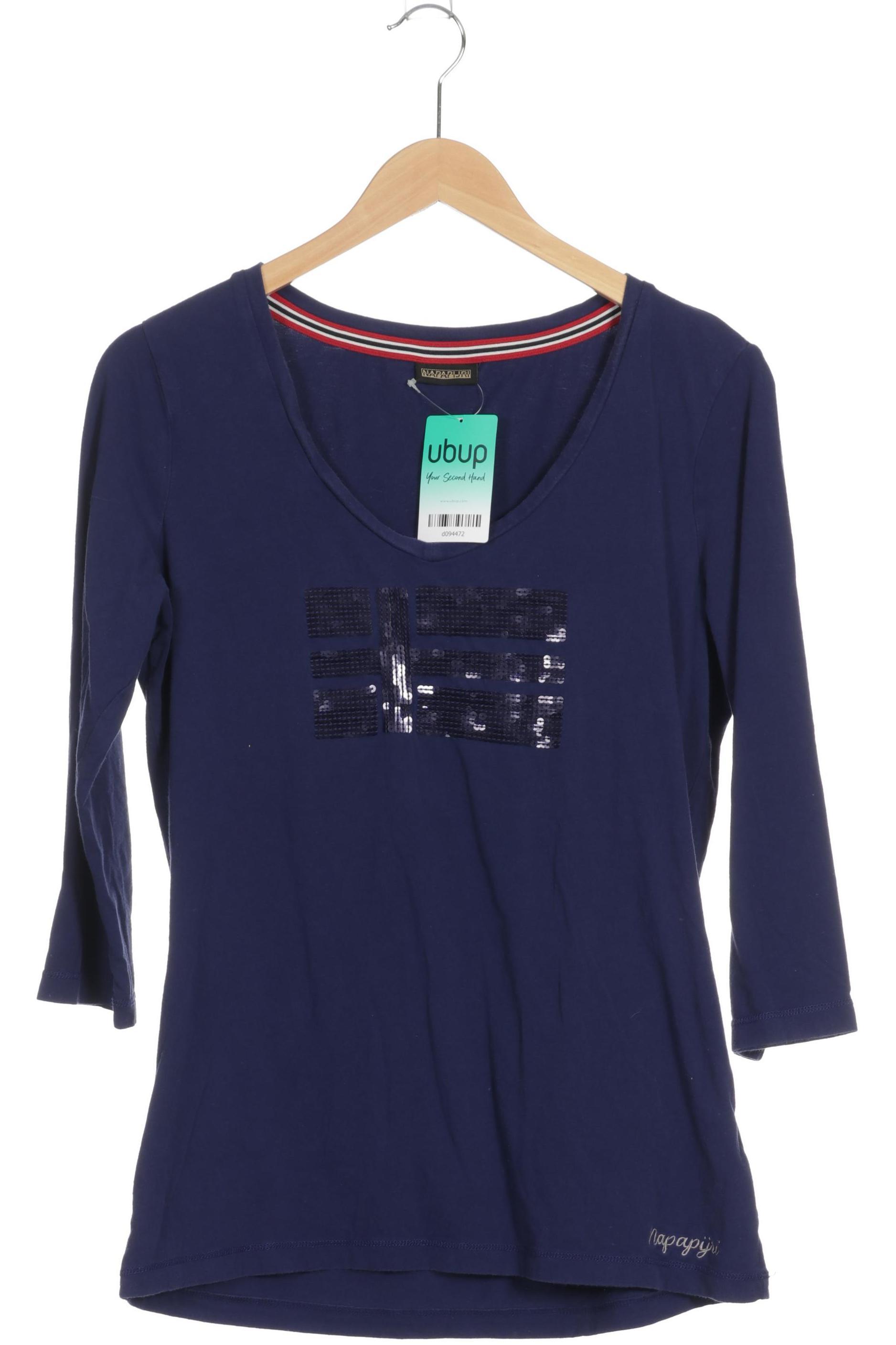 

Napapijri Damen Langarmshirt, blau, Gr.