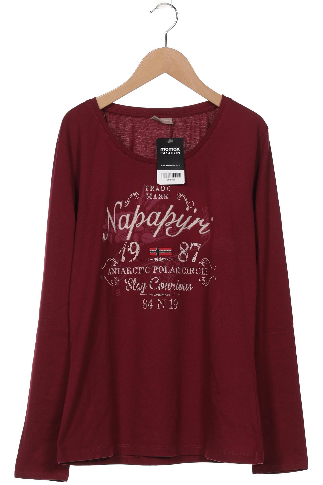 

Napapijri Damen Langarmshirt, bordeaux, Gr. 46