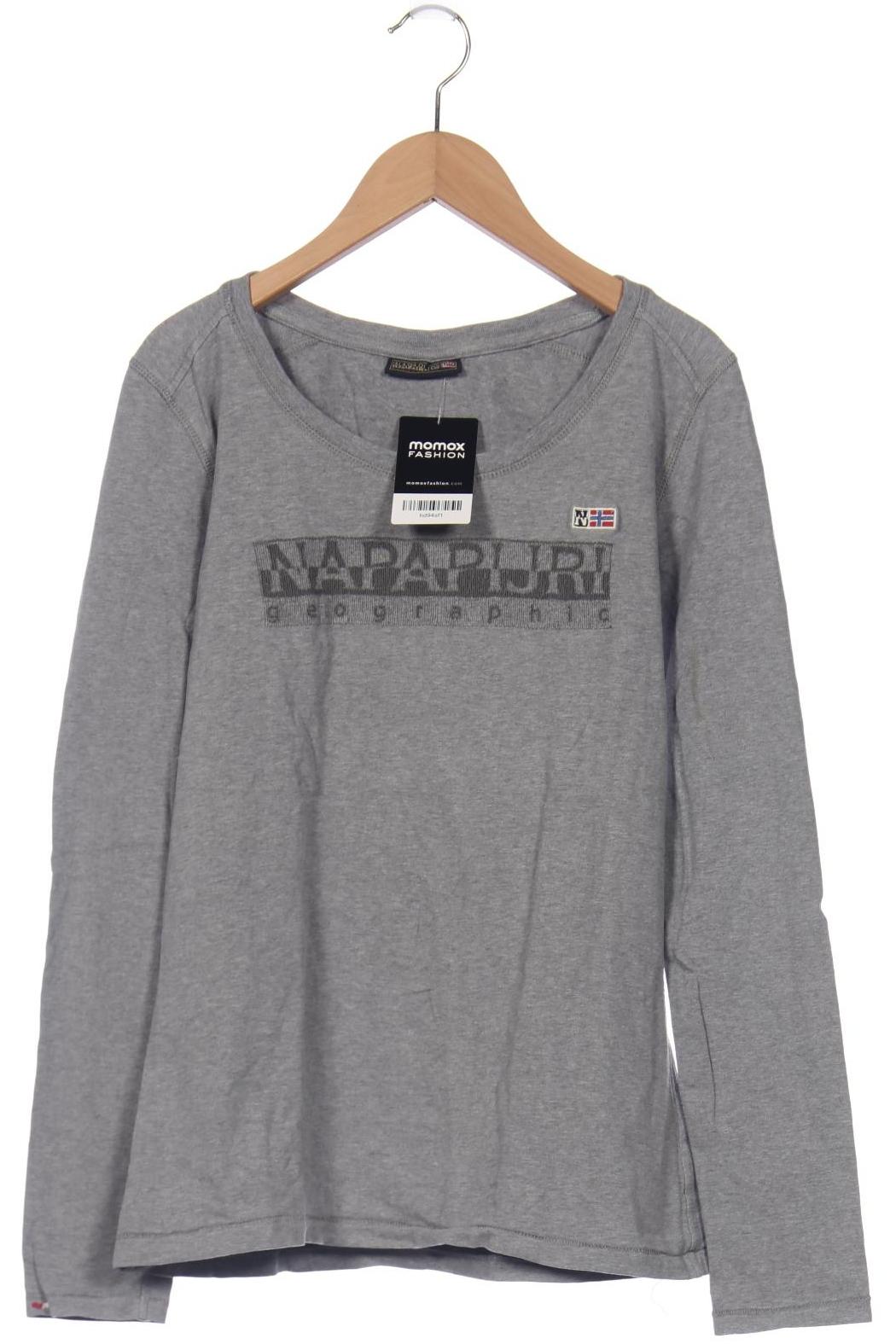 

Napapijri Damen Langarmshirt, grau, Gr. 42