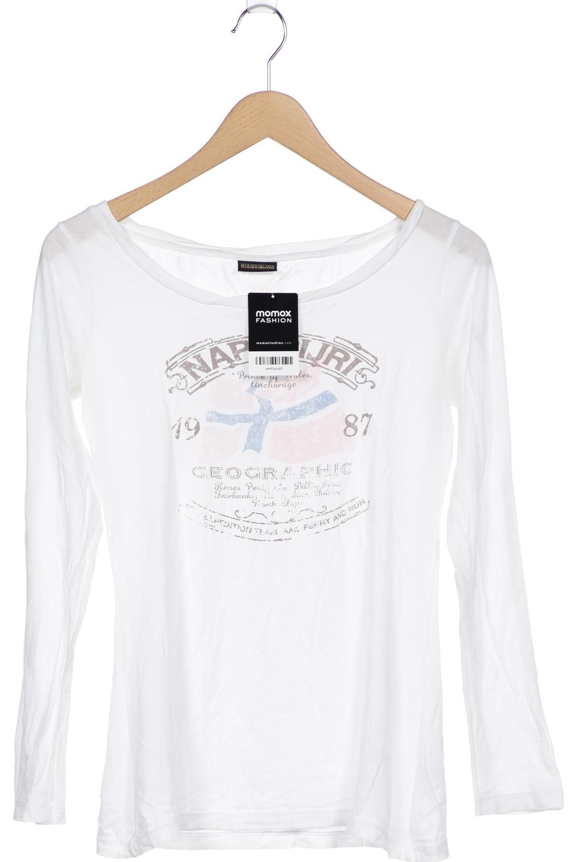 

Napapijri Damen Langarmshirt, weiß