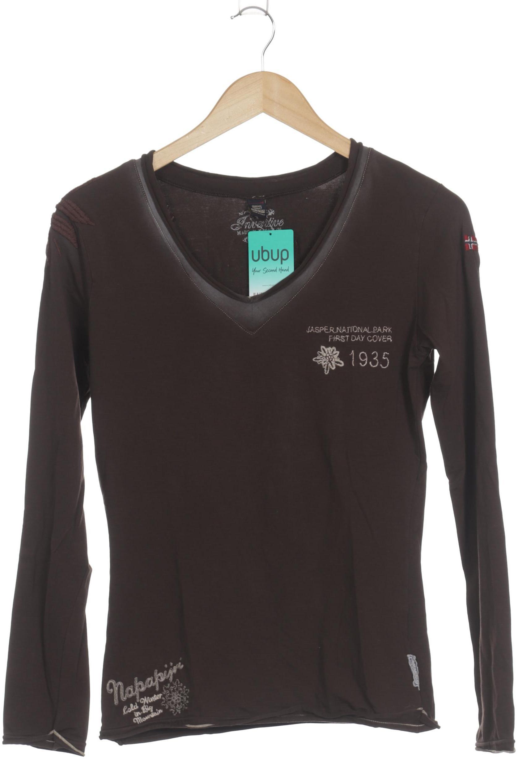 

Napapijri Damen Langarmshirt, braun, Gr.