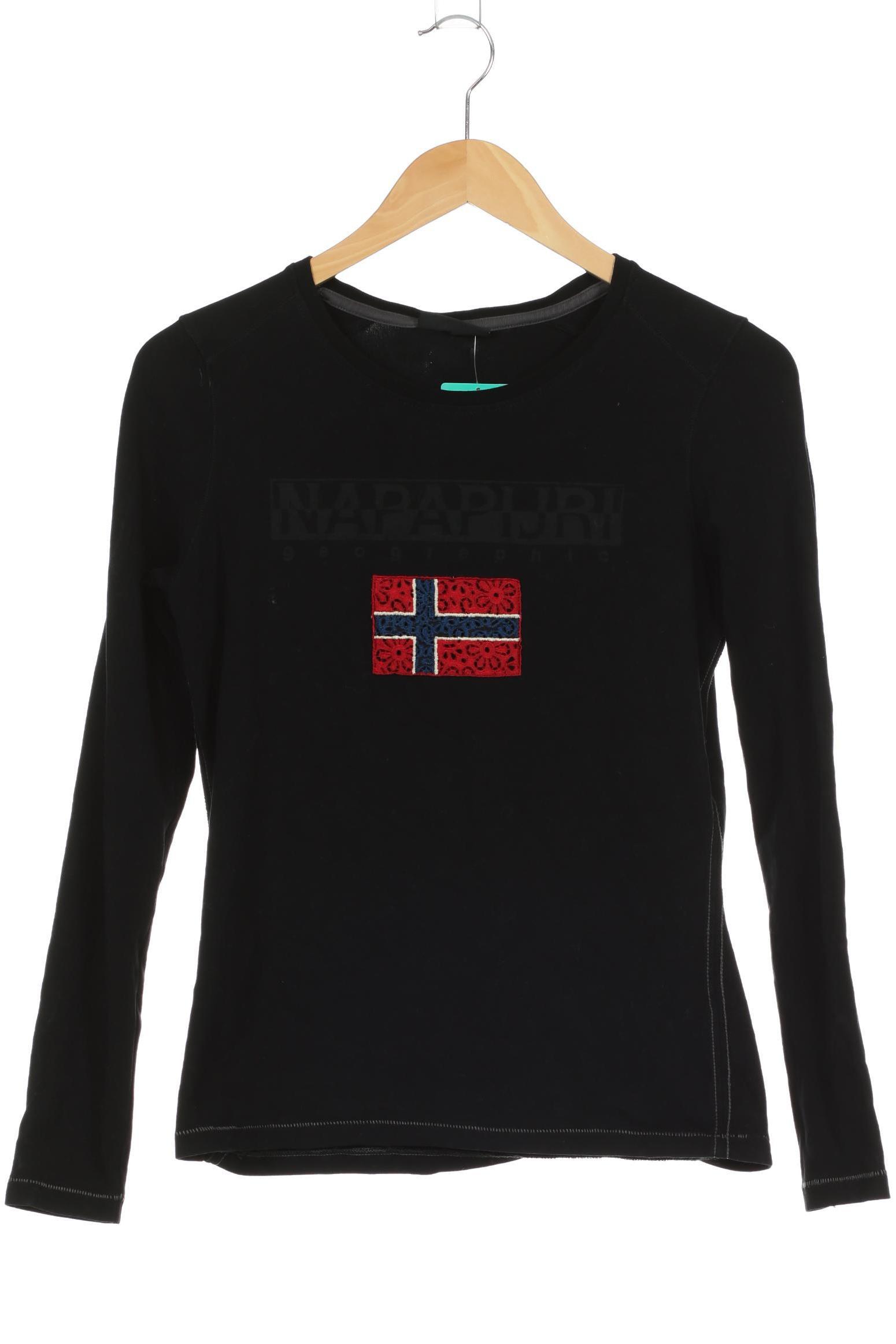 

Napapijri Damen Langarmshirt, schwarz, Gr.