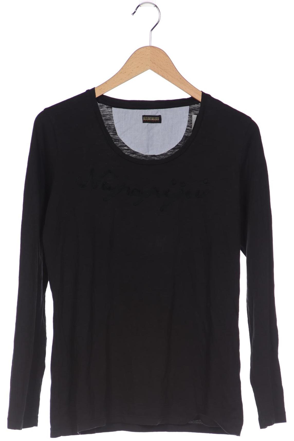 

Napapijri Damen Langarmshirt, schwarz