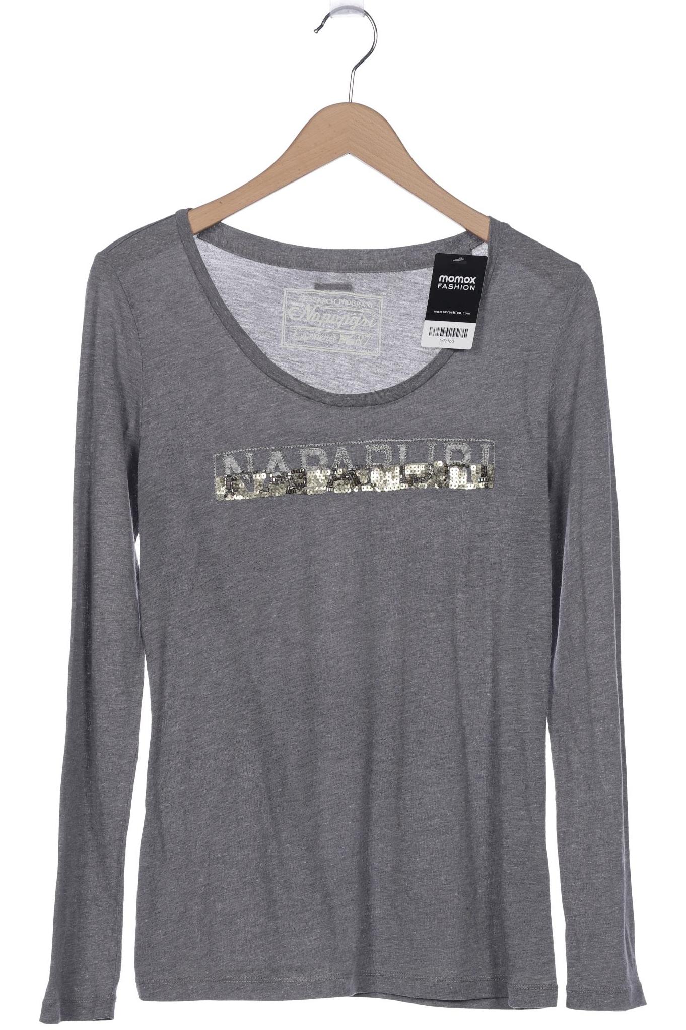 

Napapijri Damen Langarmshirt, grau