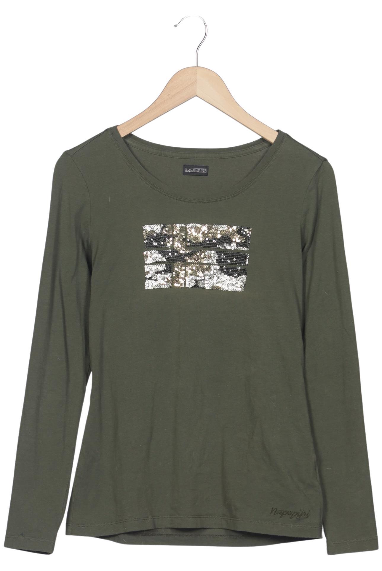 

Napapijri Damen Langarmshirt, grün, Gr. 38