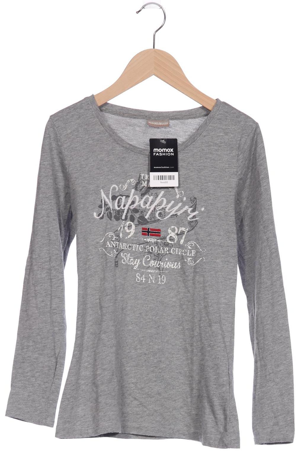 

Napapijri Damen Langarmshirt, grau, Gr. 34