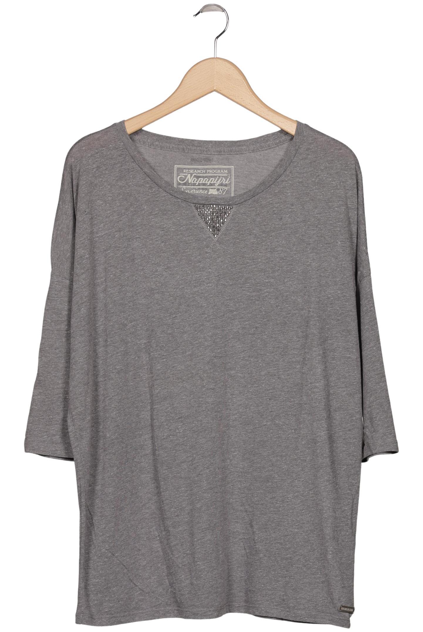 

Napapijri Damen Langarmshirt, grau, Gr. 42