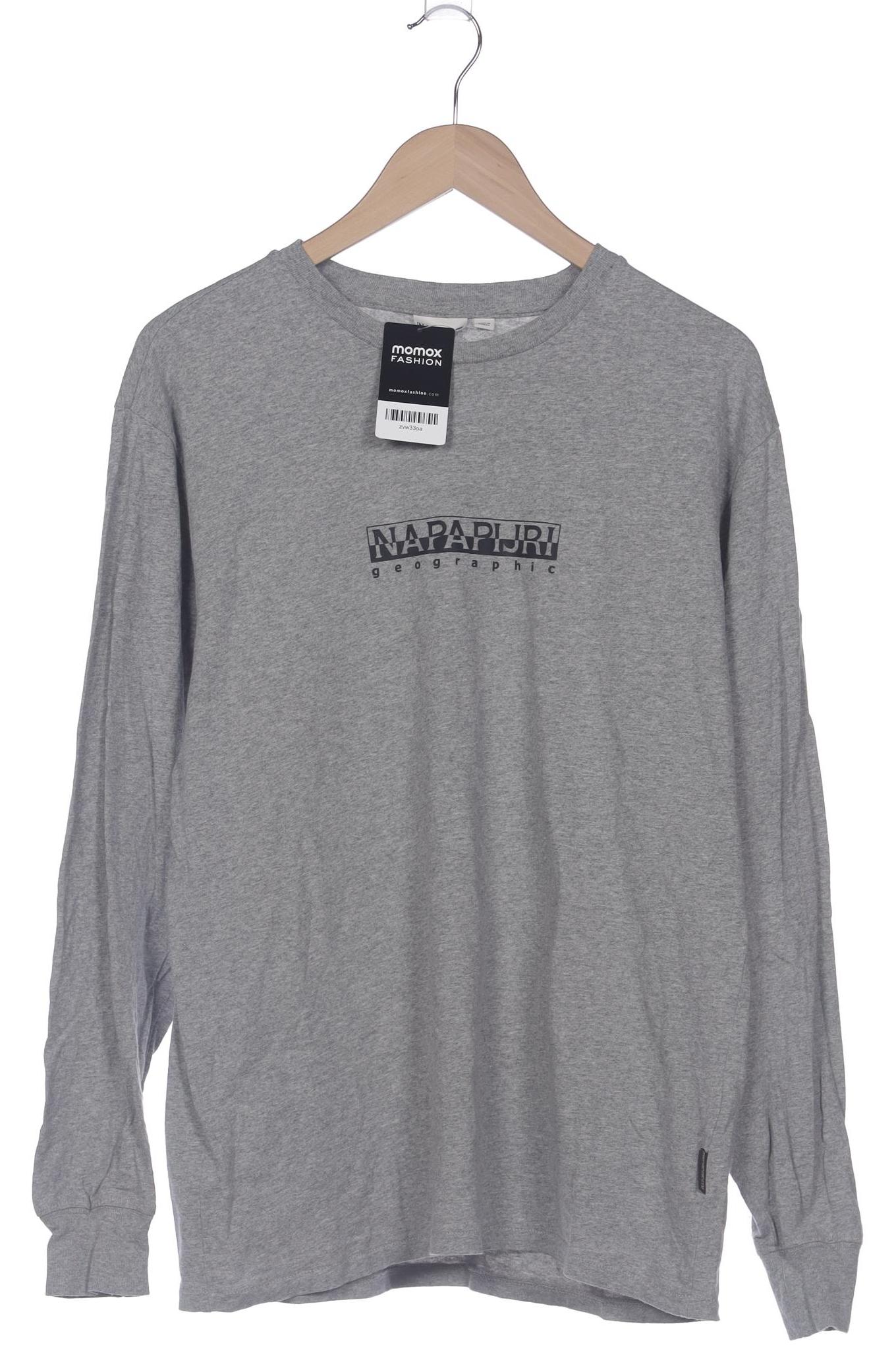 

Napapijri Damen Langarmshirt, grau, Gr. 36