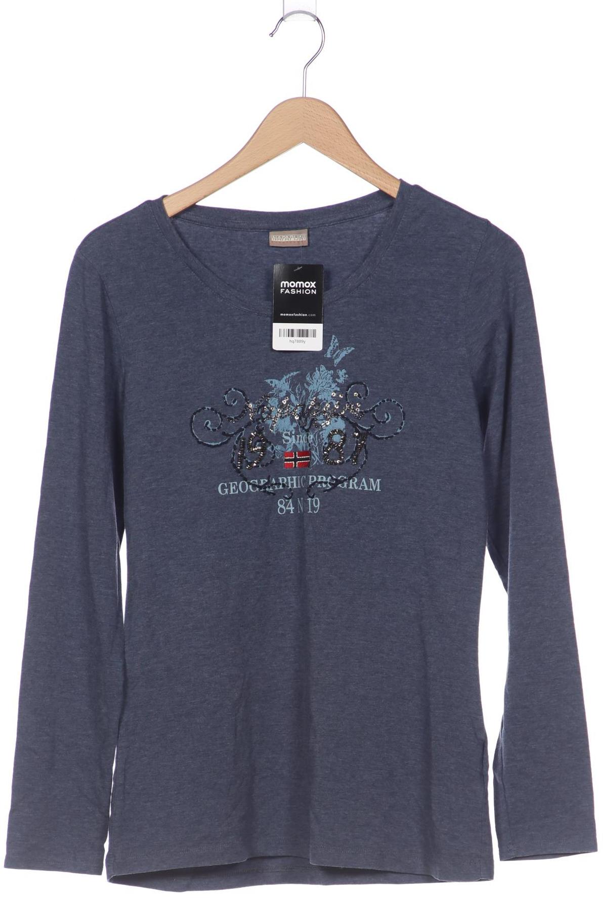 

Napapijri Damen Langarmshirt, marineblau, Gr. 42