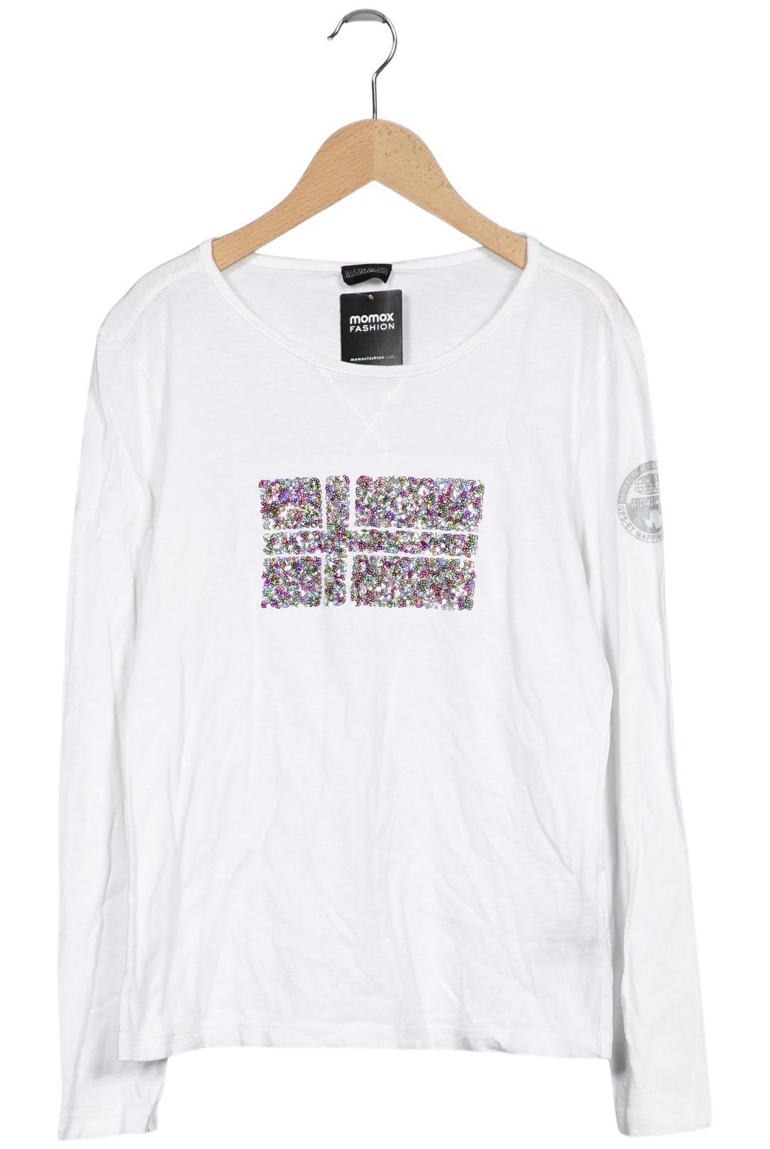 

Napapijri Damen Langarmshirt, weiß, Gr. 38