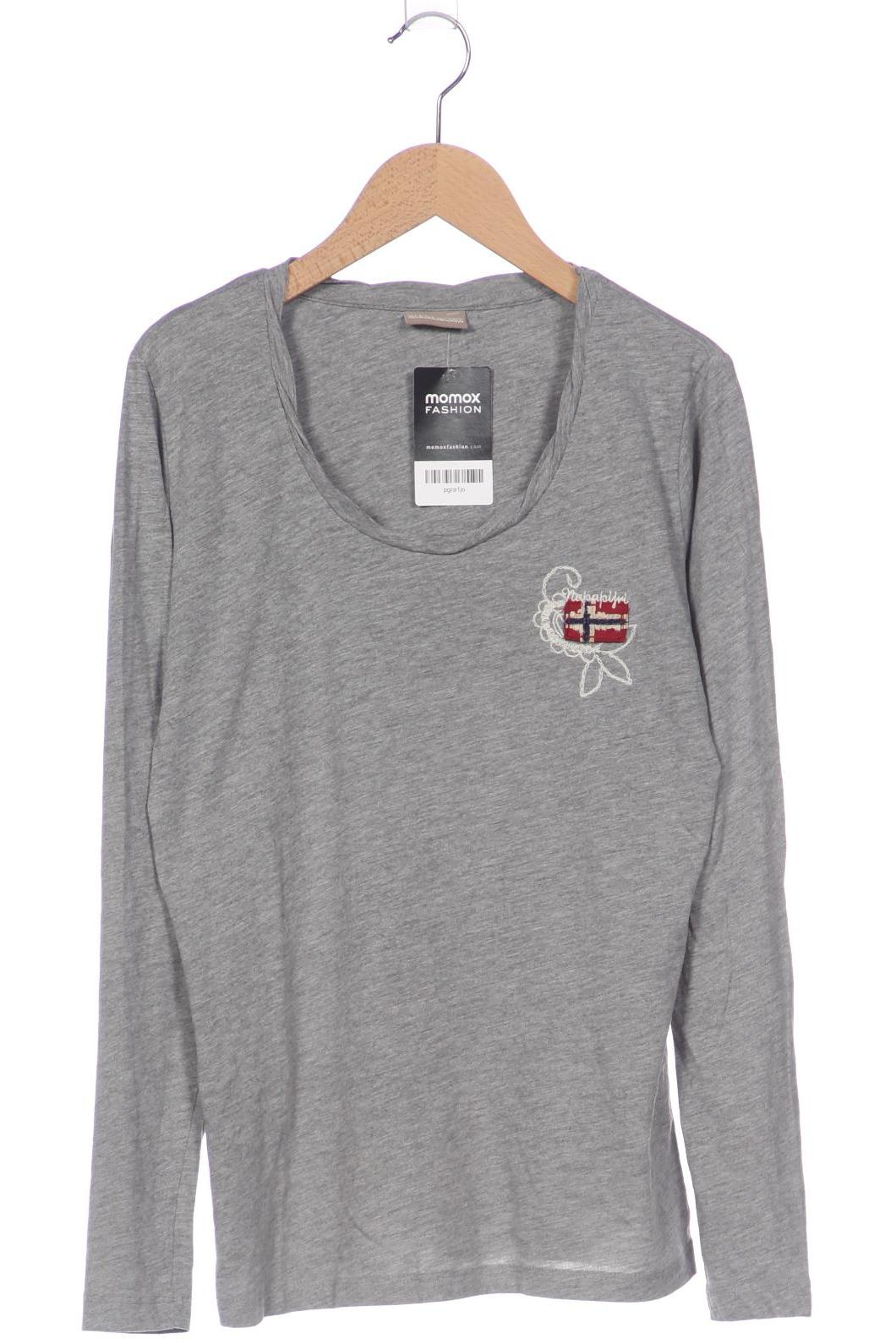 

Napapijri Damen Langarmshirt, grau, Gr. 36