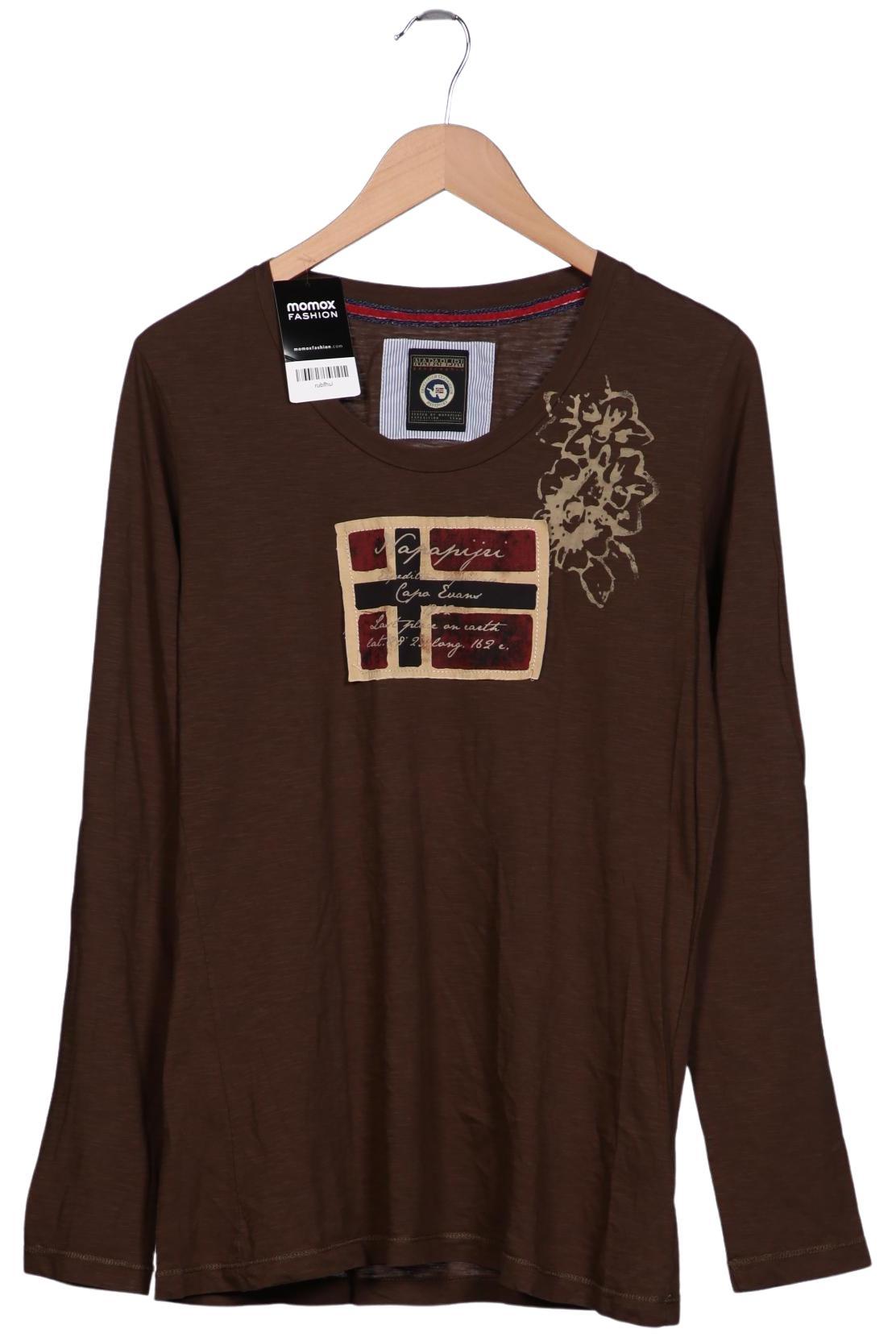 

Napapijri Damen Langarmshirt, grün, Gr. 46