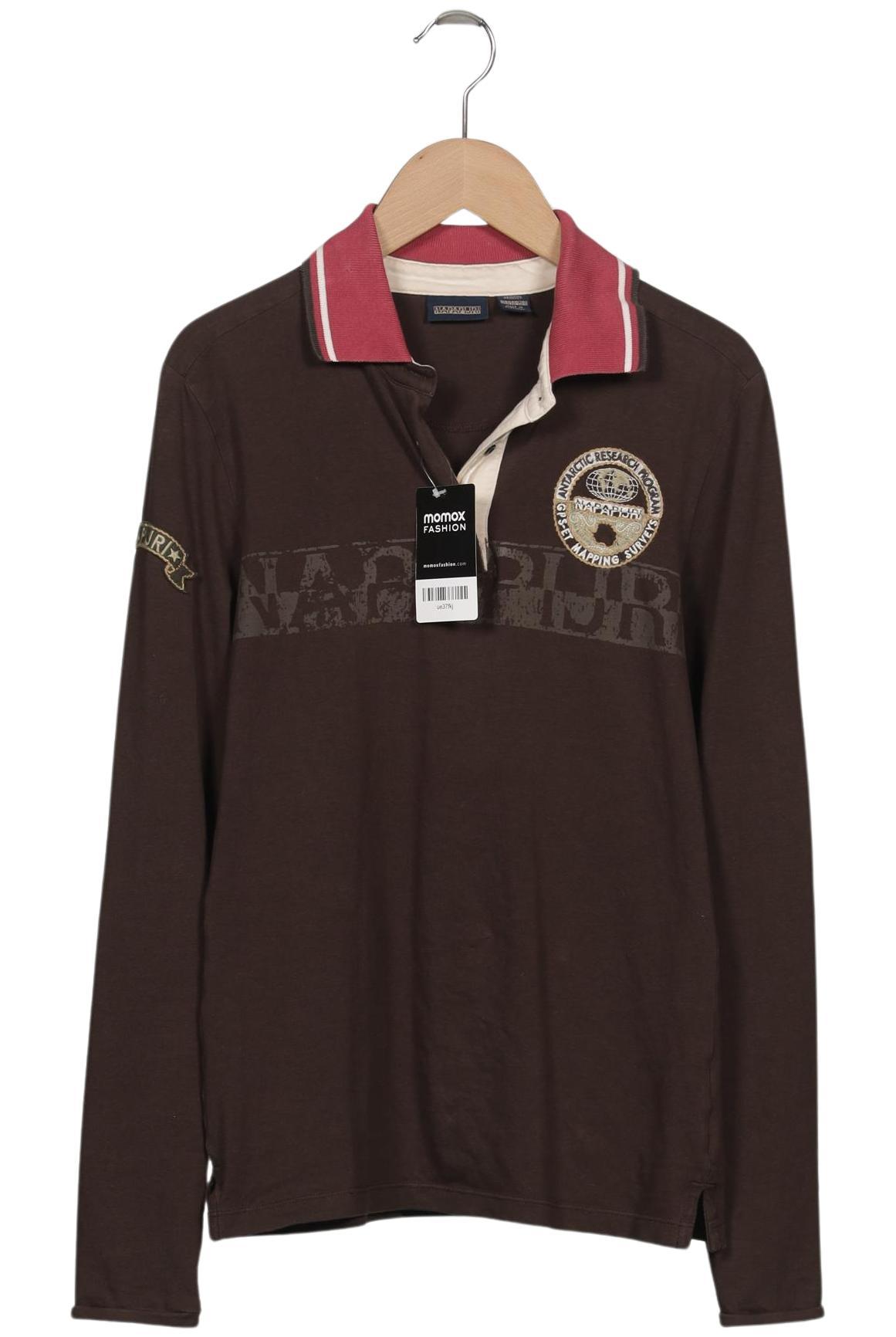 

Napapijri Damen Langarmshirt, braun, Gr. 36