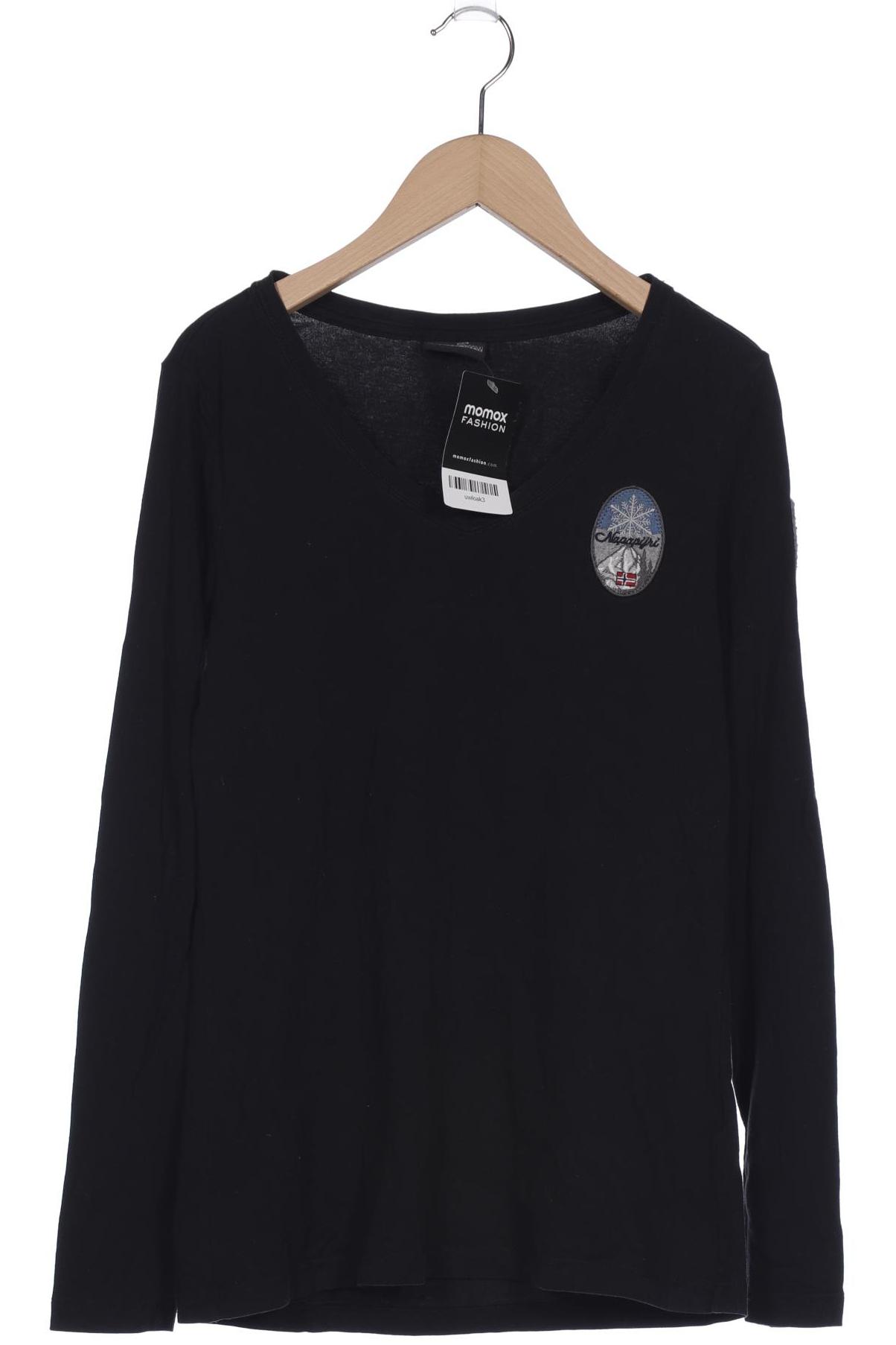 

Napapijri Damen Langarmshirt, schwarz
