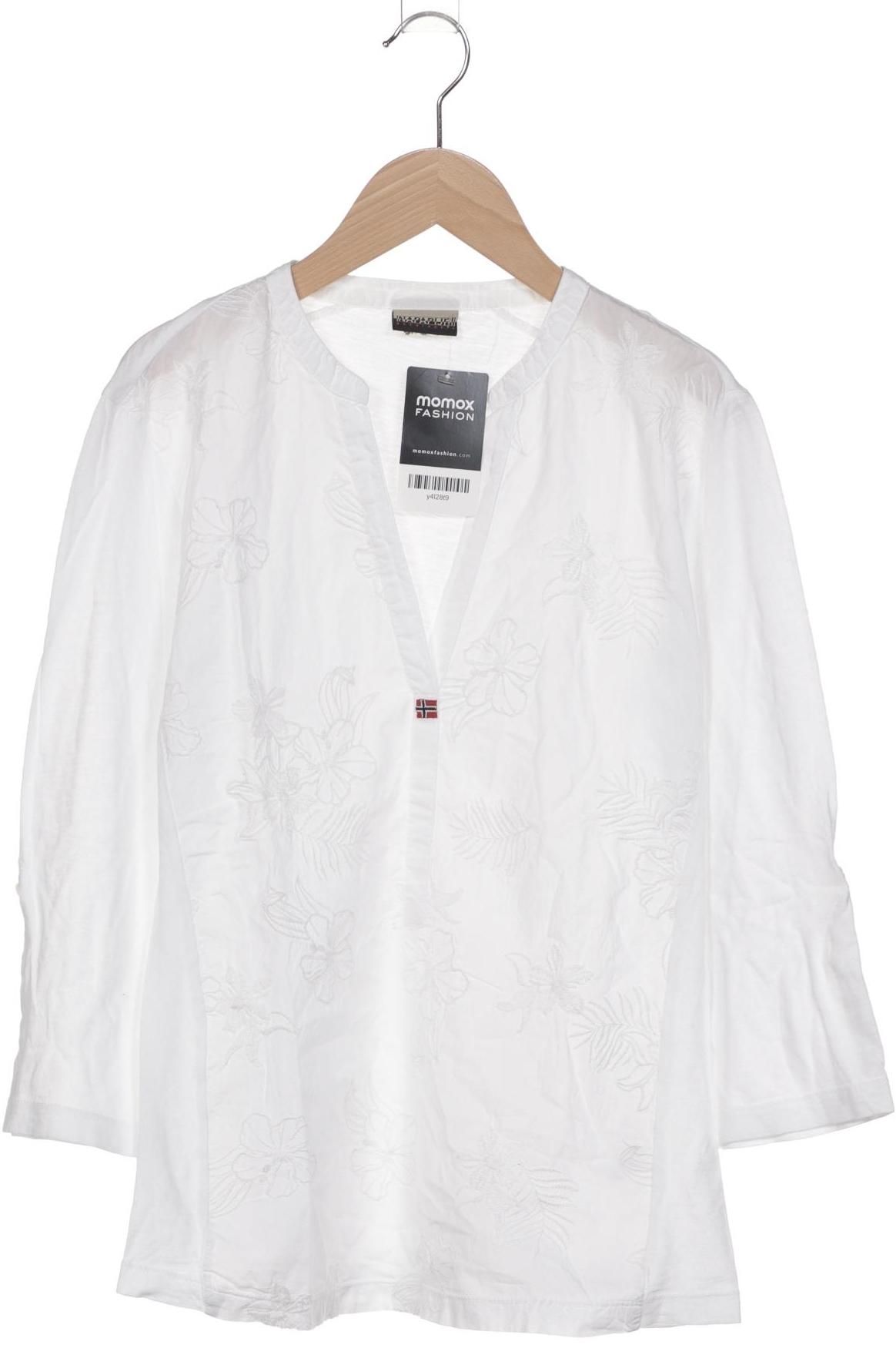 

Napapijri Damen Langarmshirt, weiß, Gr. 36