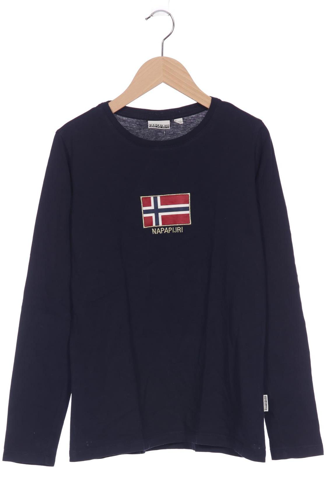 

Napapijri Damen Langarmshirt, marineblau, Gr. 36