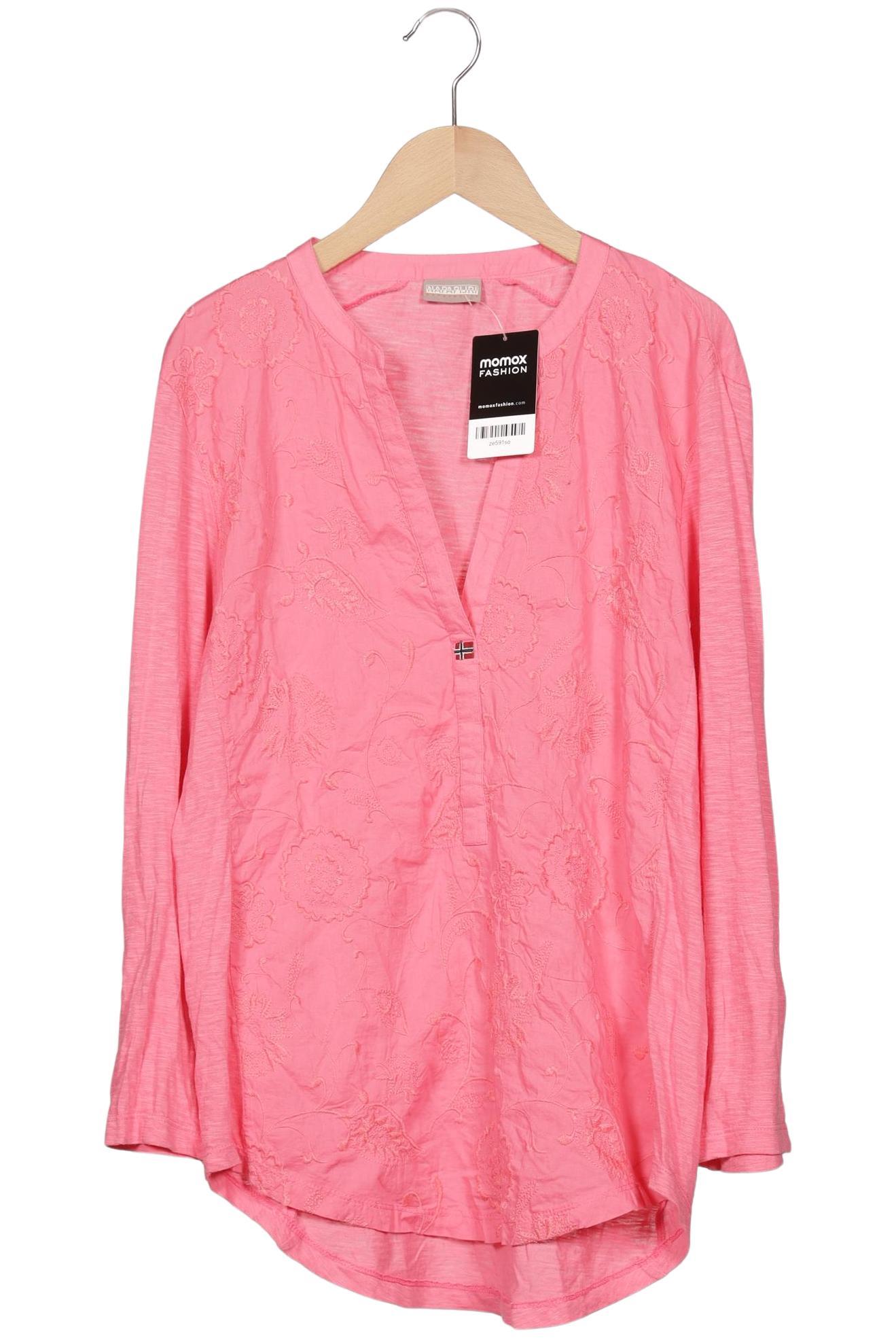 

Napapijri Damen Langarmshirt, pink, Gr. 38