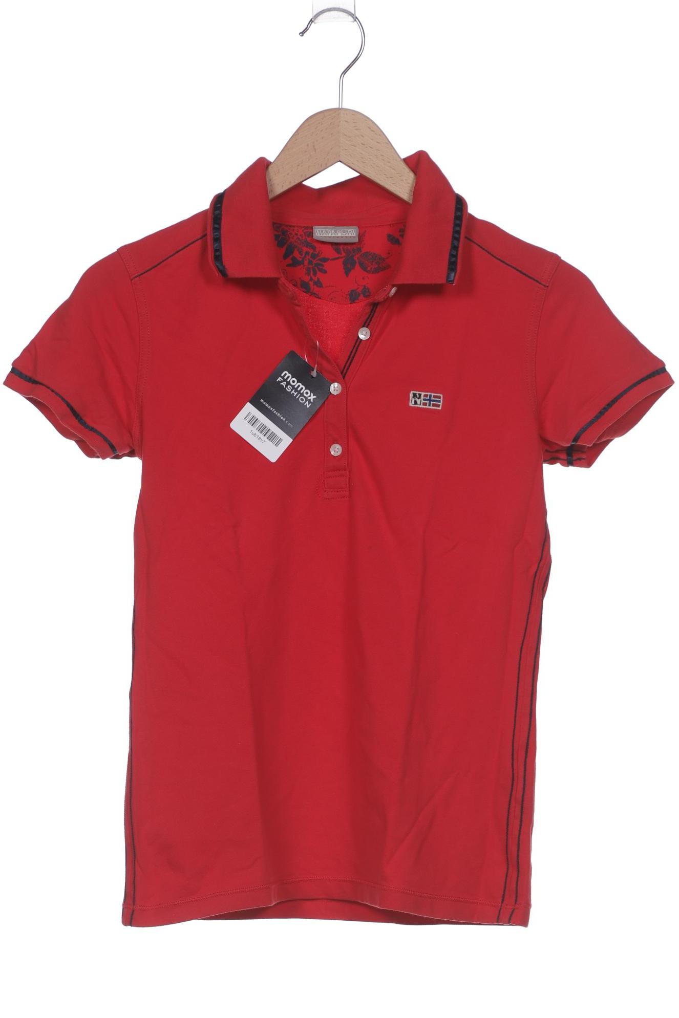 

Napapijri Damen Poloshirt, rot, Gr. 38
