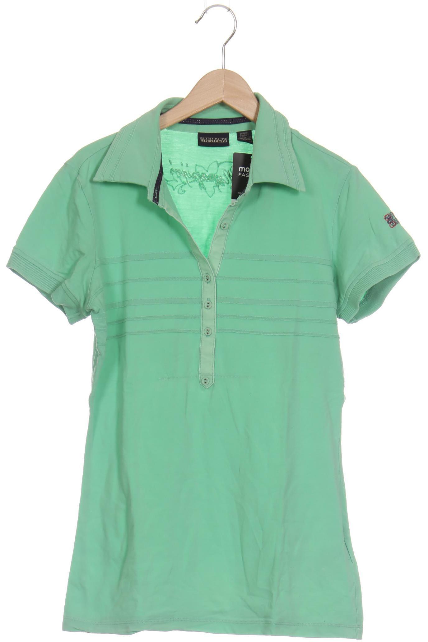 

Napapijri Damen Poloshirt, grün, Gr. 38