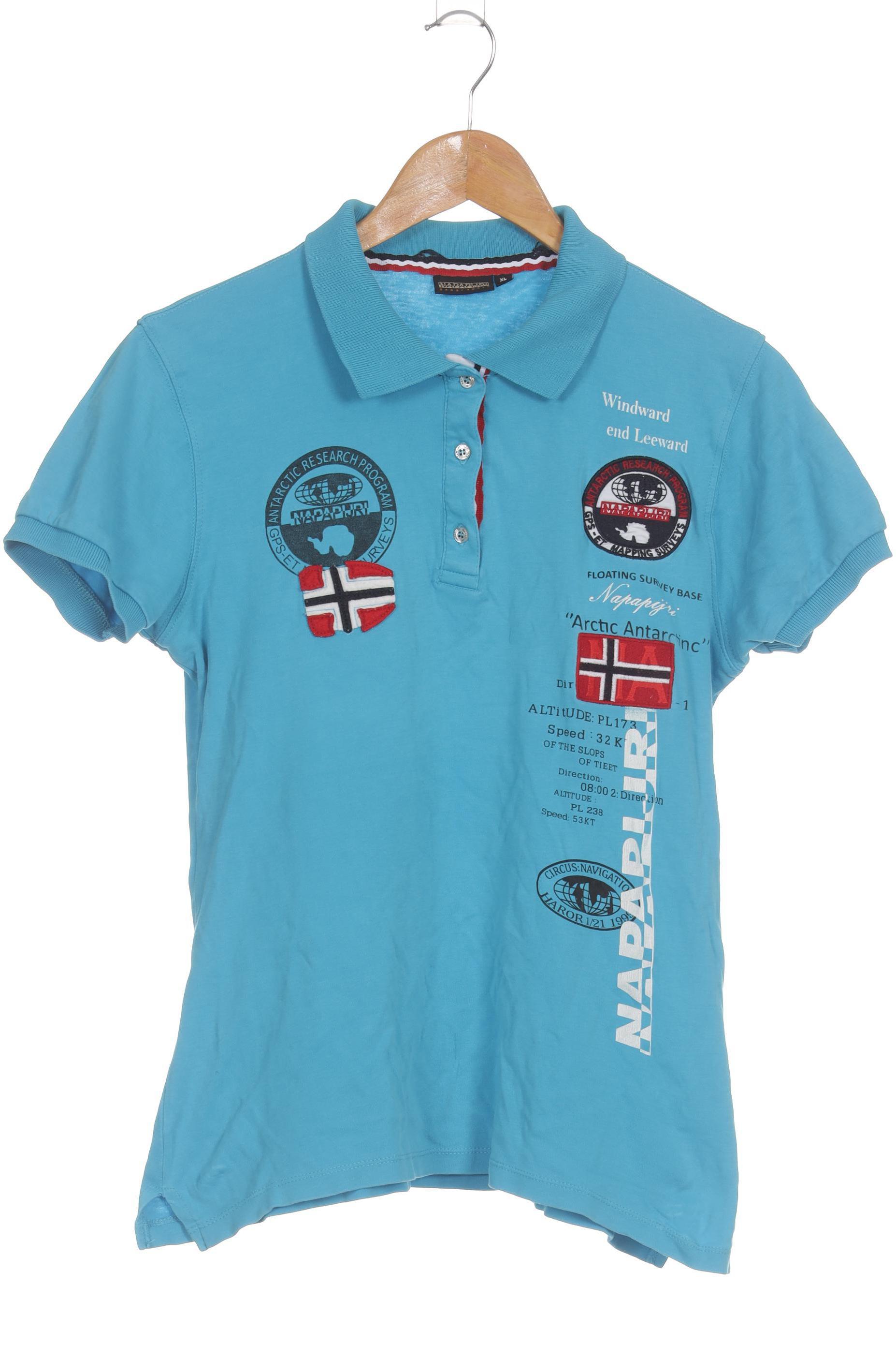 

Napapijri Damen Poloshirt, blau, Gr.