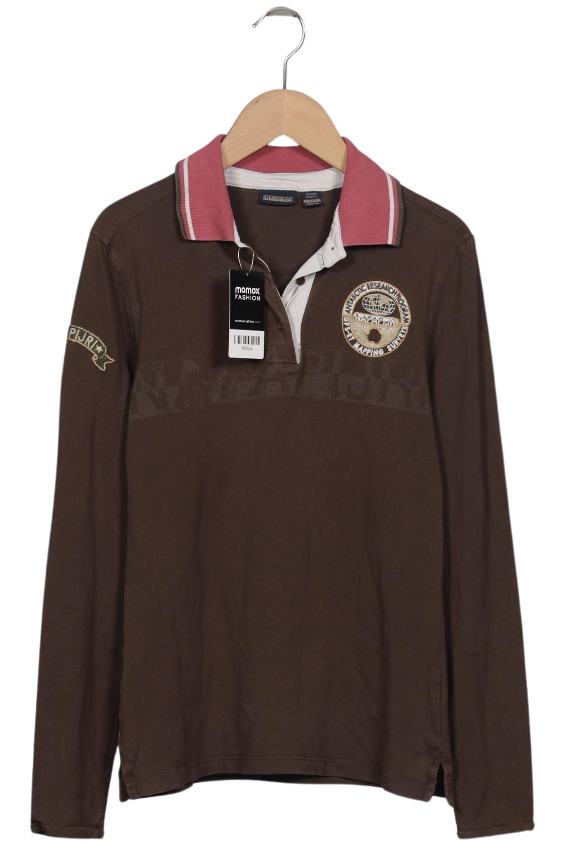 

Napapijri Damen Poloshirt, braun, Gr. 36