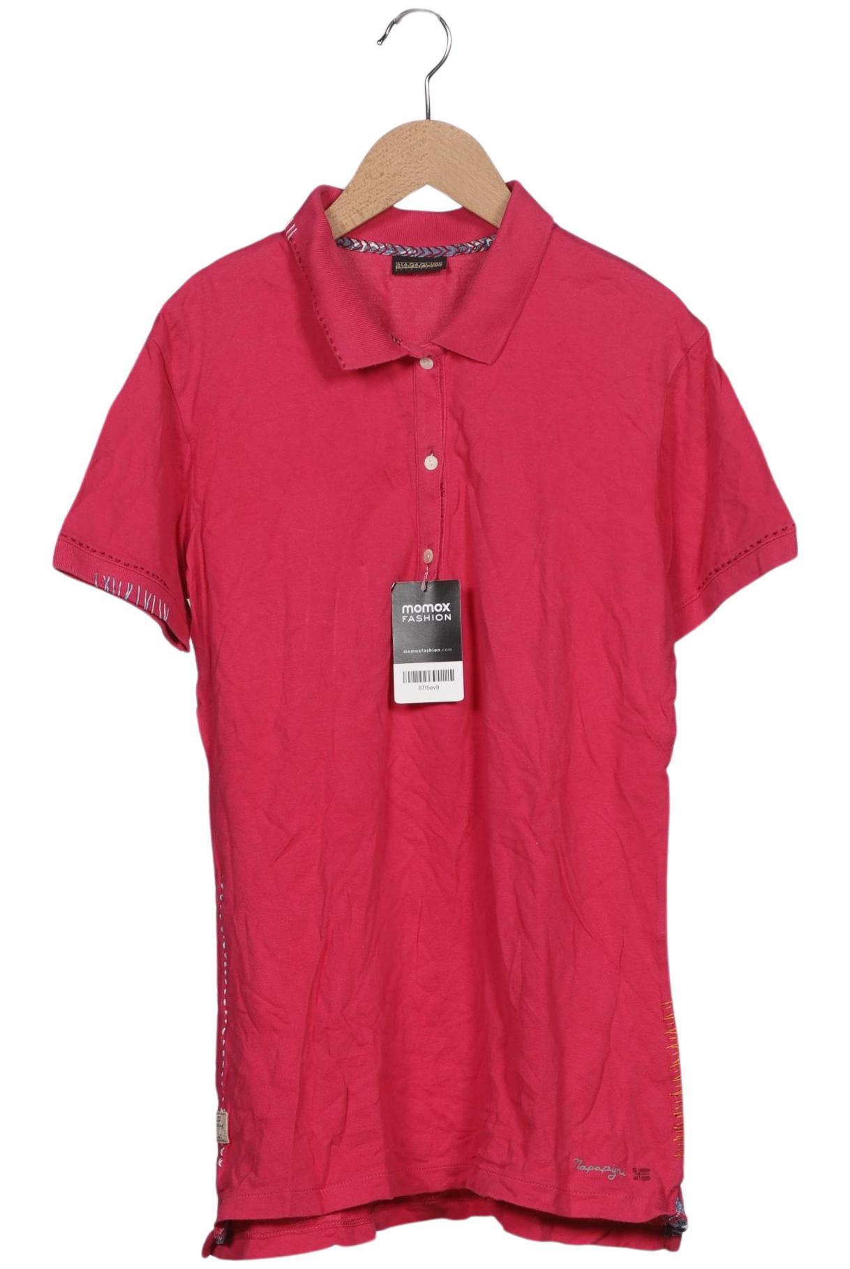 

Napapijri Damen Poloshirt, pink, Gr. 46