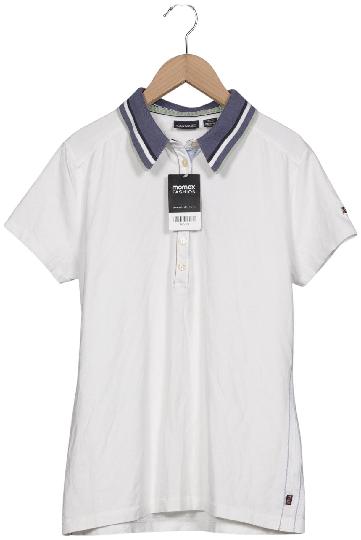 

Napapijri Damen Poloshirt, weiß, Gr. 42
