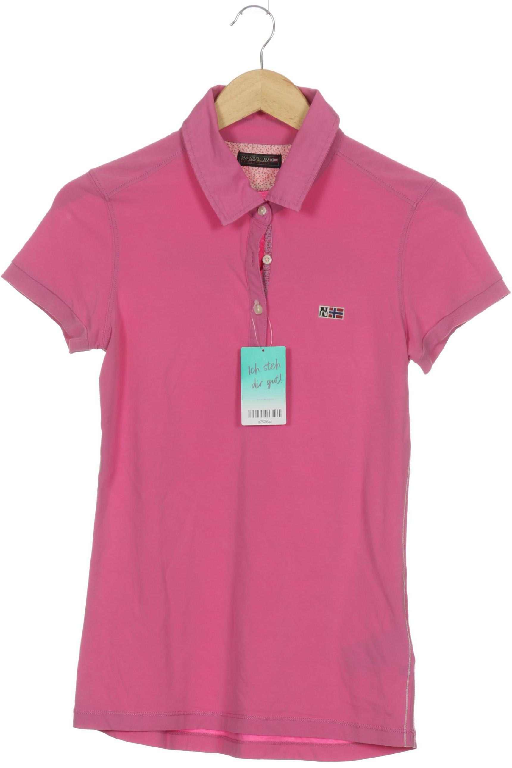 

Napapijri Damen Poloshirt, pink, Gr.