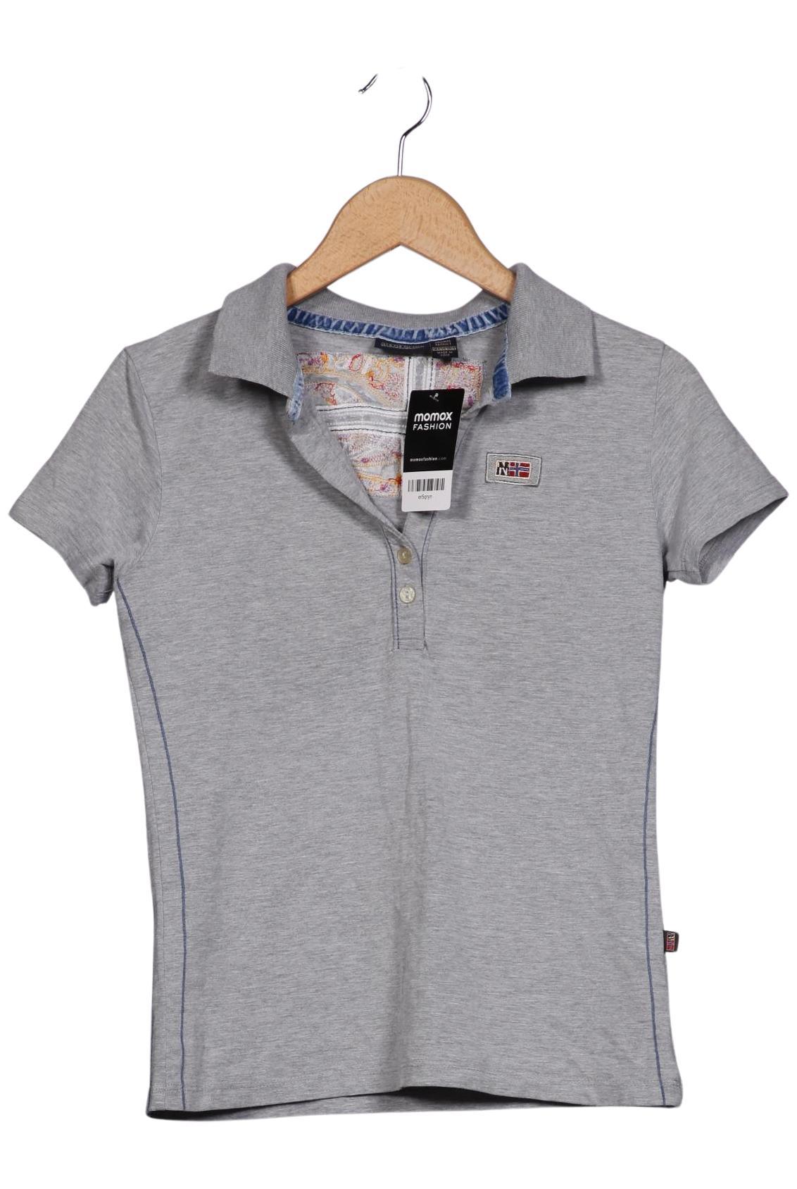 

Napapijri Damen Poloshirt, grau, Gr. 42