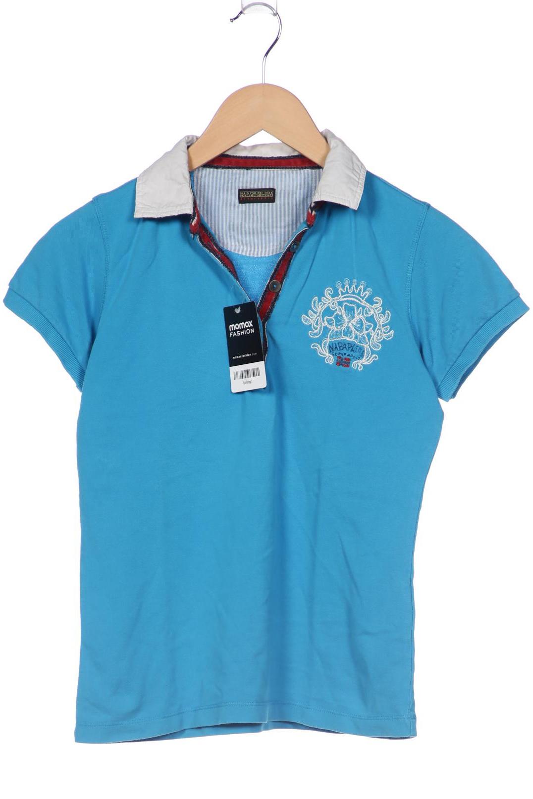 

Napapijri Damen Poloshirt, blau, Gr. 34