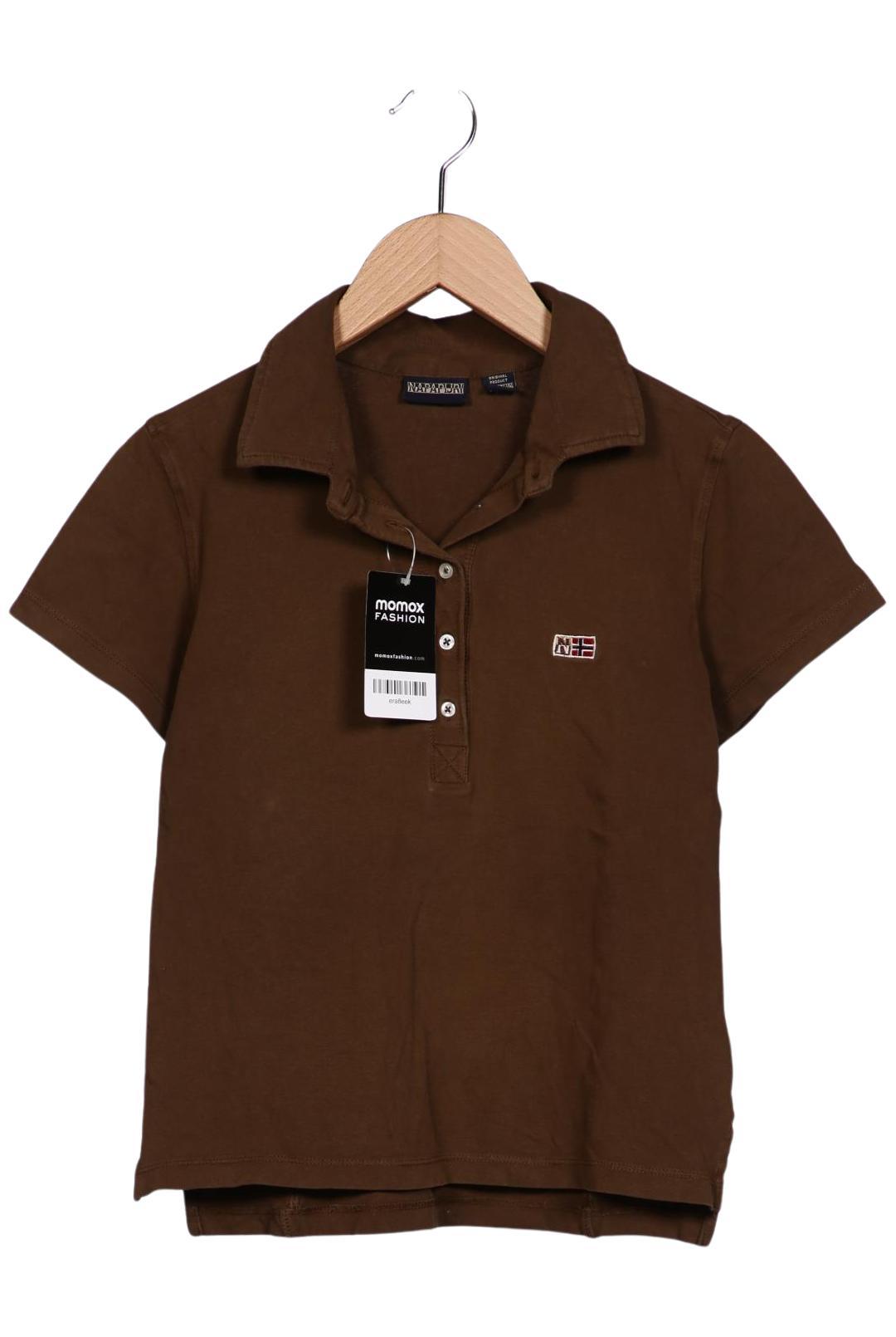 

Napapijri Damen Poloshirt, braun, Gr. 36
