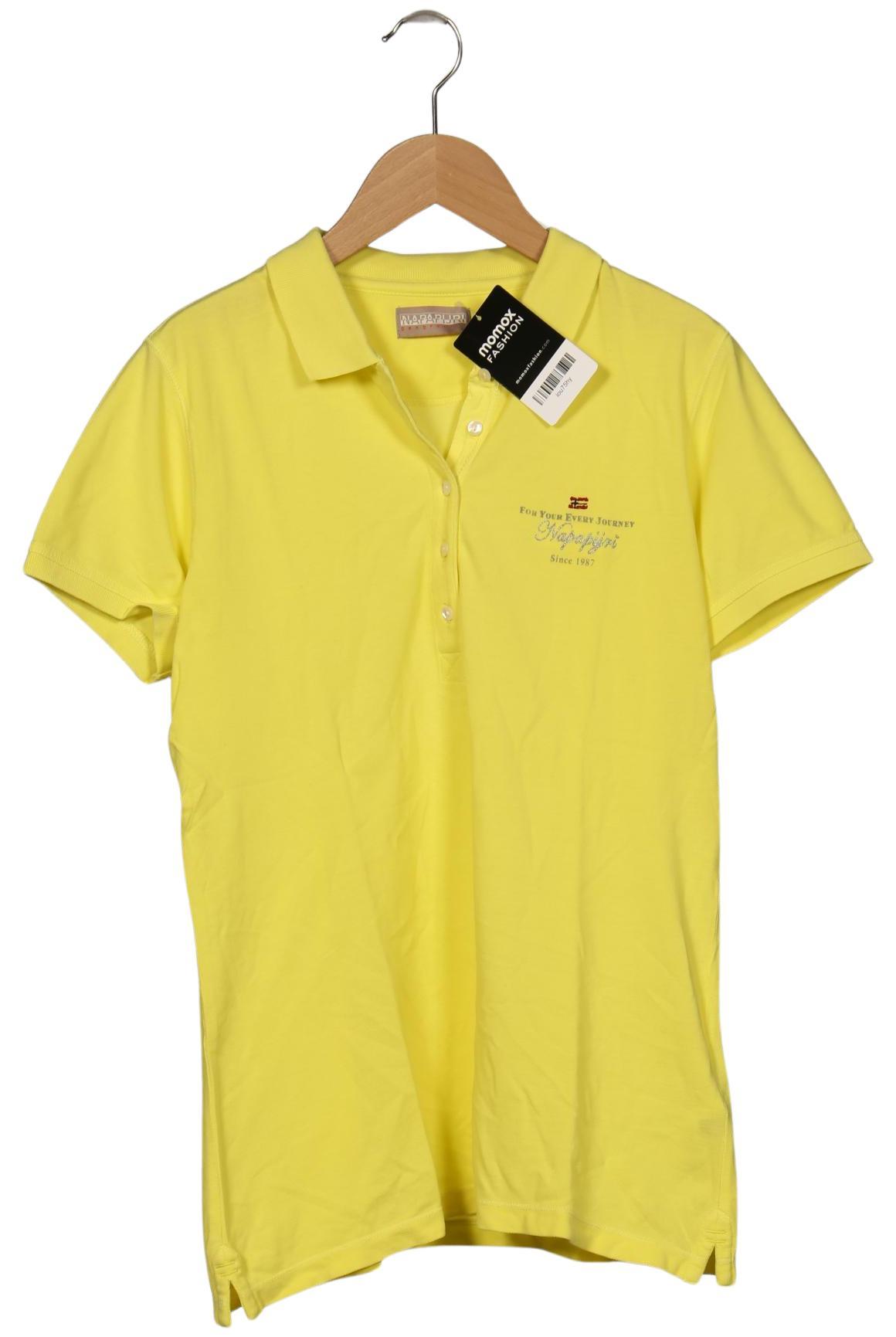 

Napapijri Damen Poloshirt, gelb, Gr. 42